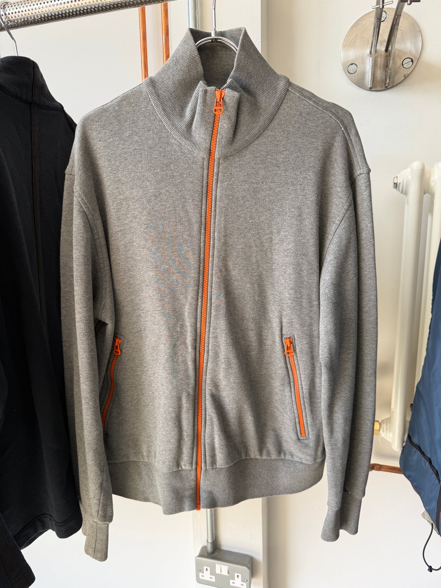 2000's Hugo Boss Contrast Zip Up