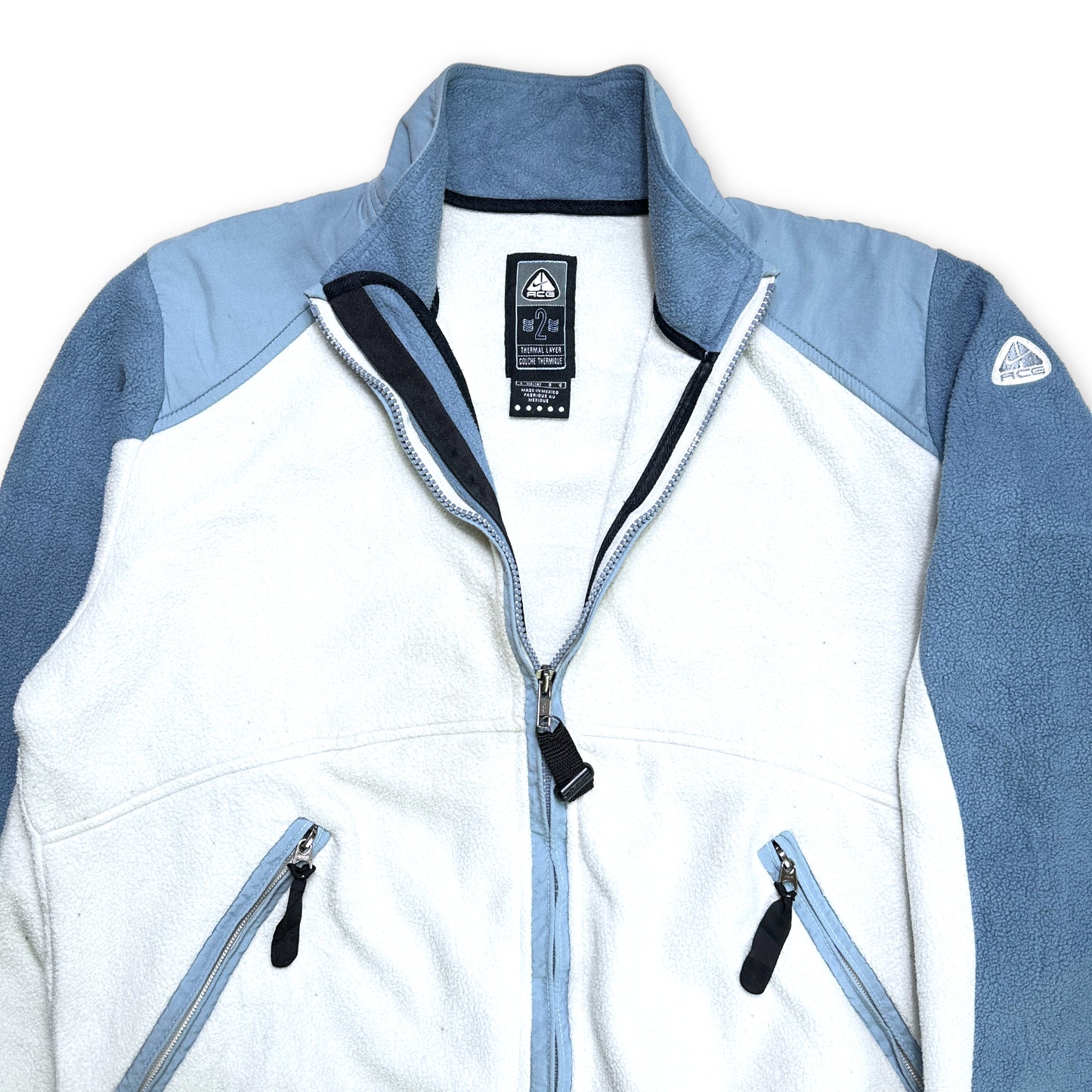 Nike ACG Blue/White Fleece - Small / Medium