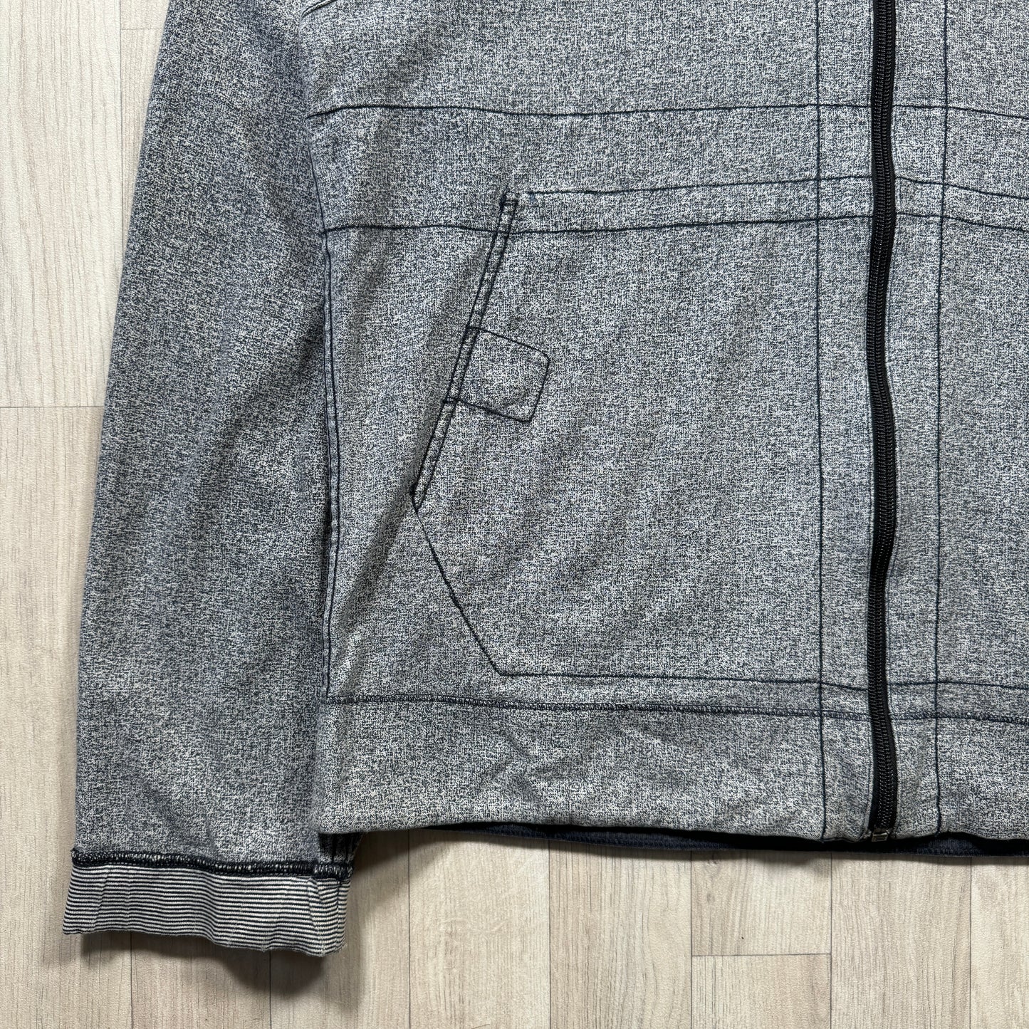 Stone Island Marina 'Inside Out' Reversible Hoodie - Large