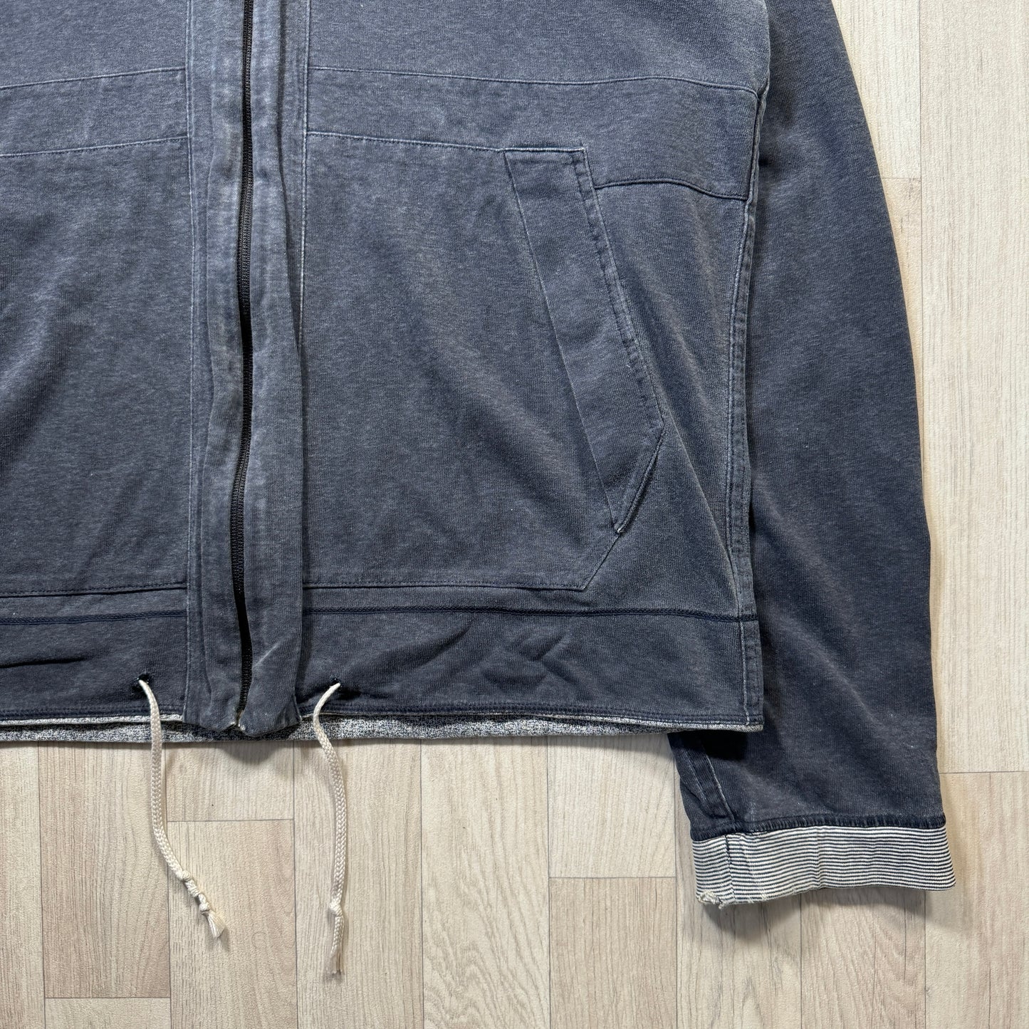 Stone Island Marina 'Inside Out' Reversible Hoodie - Large