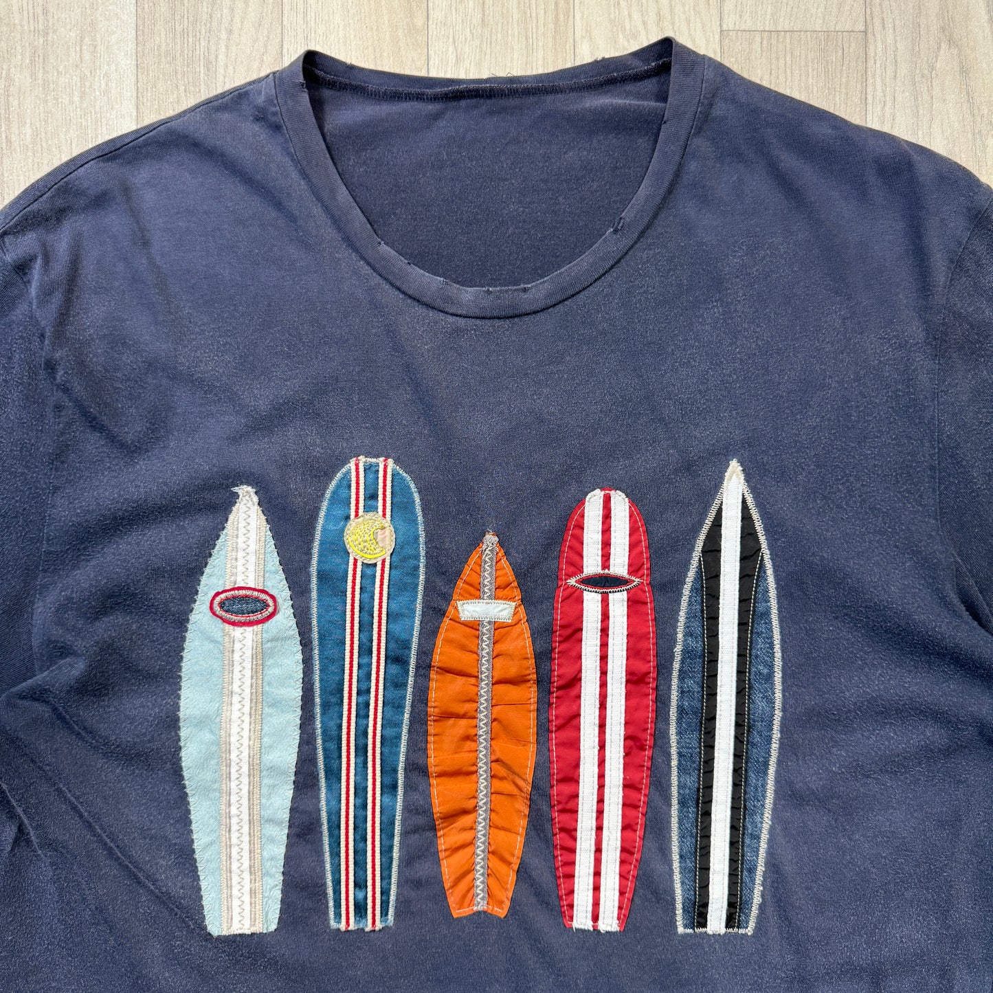 Early 2000's Prada Sport Surfboard Tee - Medium / Large