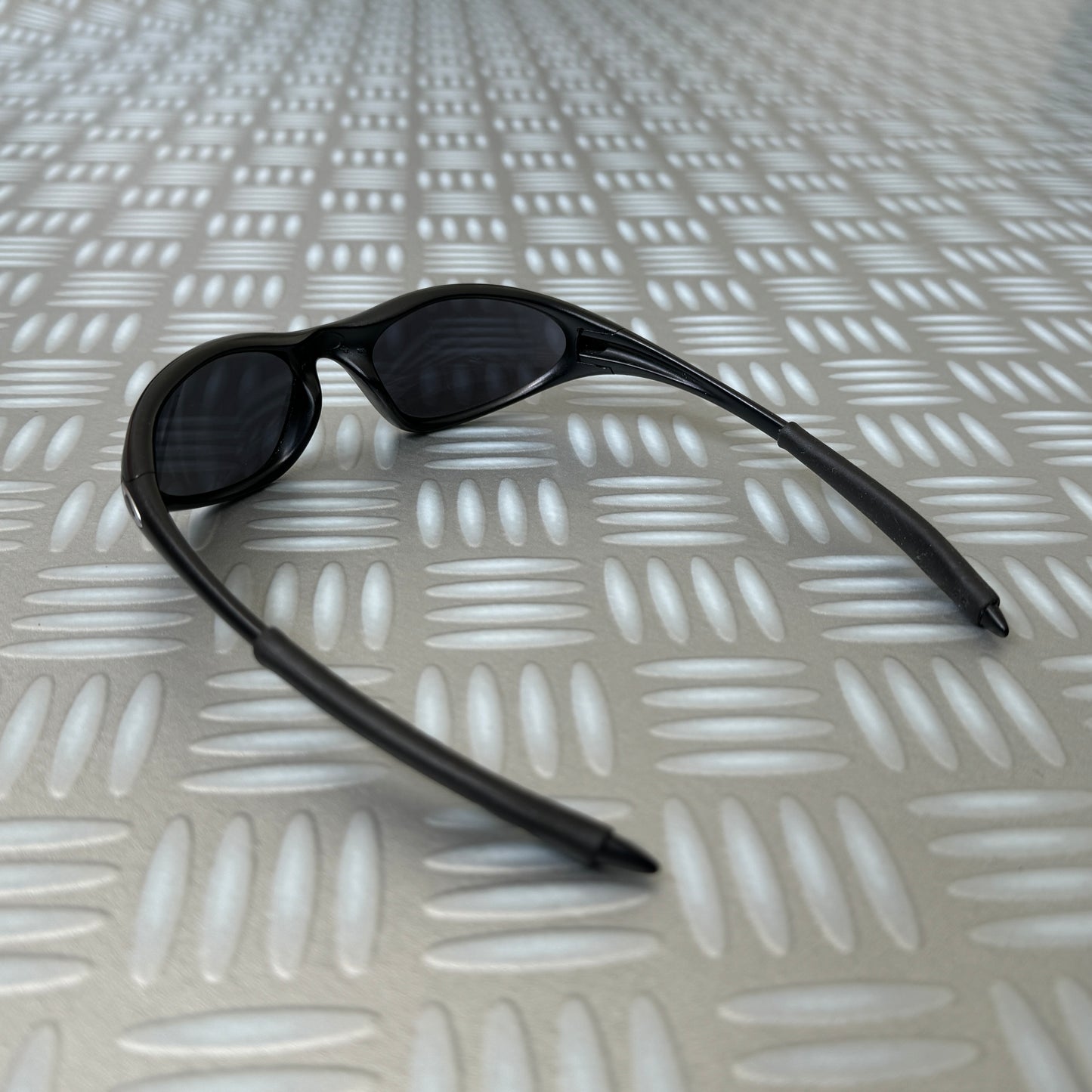 1990's Oakley Minute Jet Black Sunglasses
