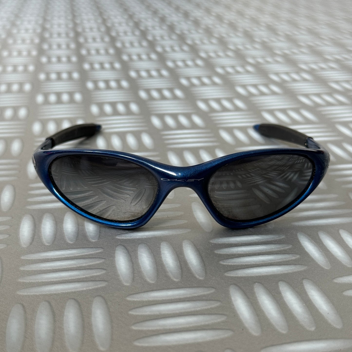 1990's Oakley Minute Midnight Blue Sunglasses