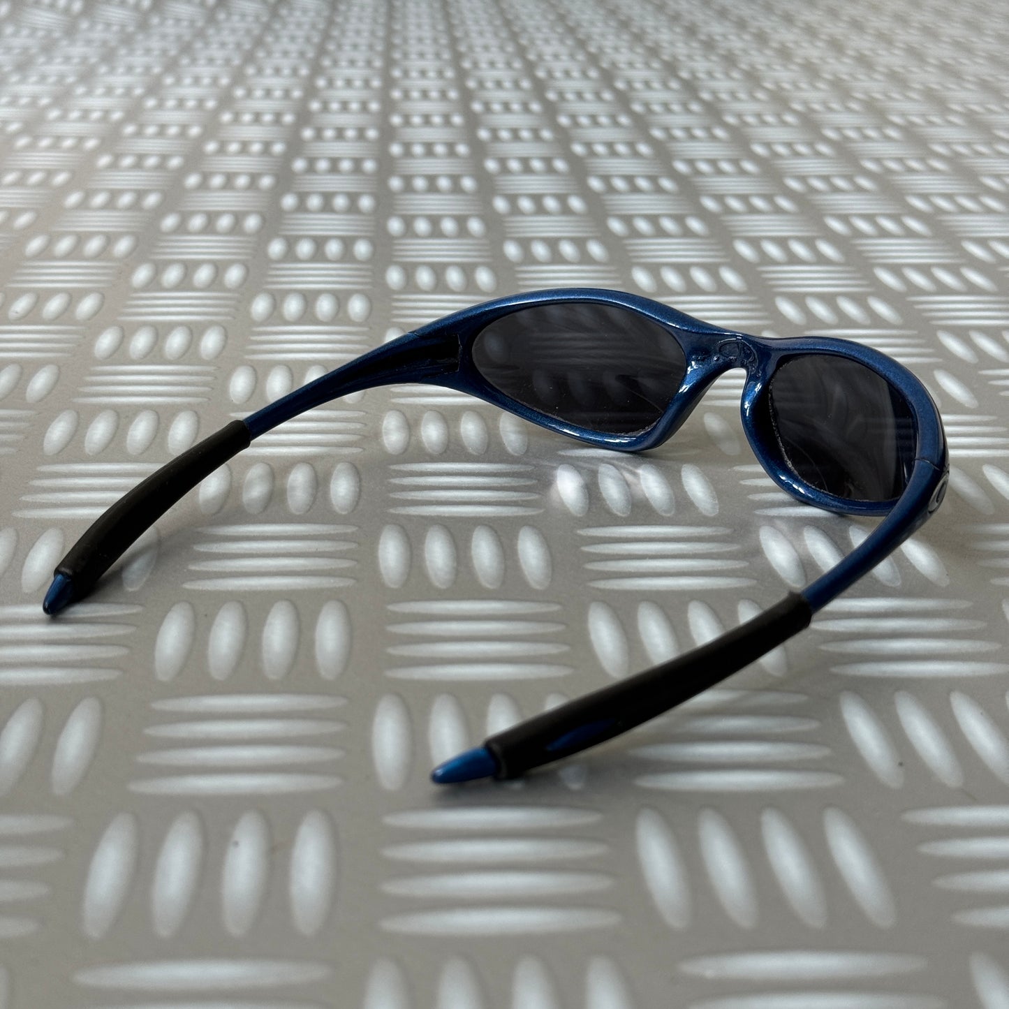 1990's Oakley Minute Midnight Blue Sunglasses
