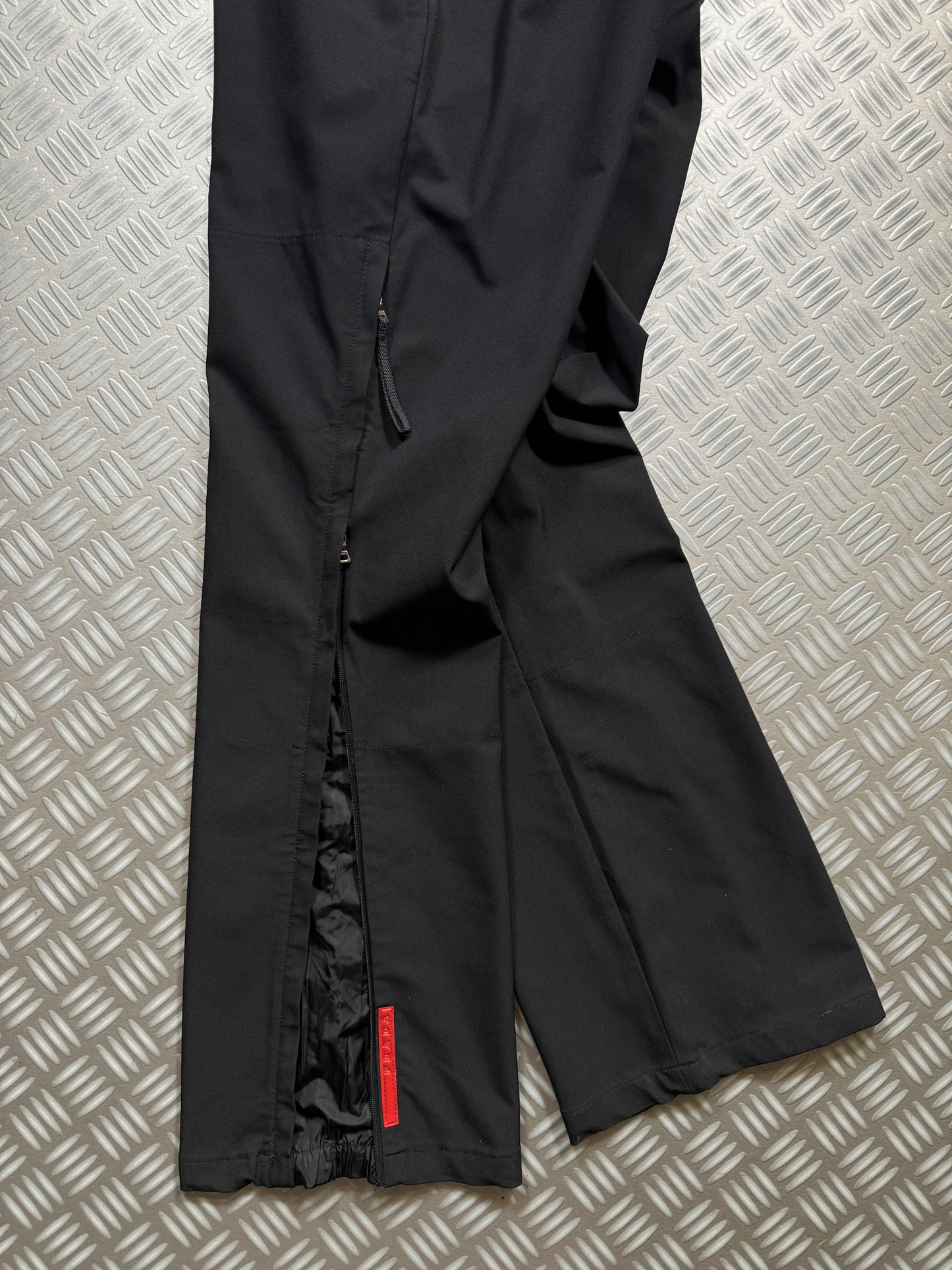 SS00' Prada Sport Jet Black Adjustable Cargo Pant - 30" Waist