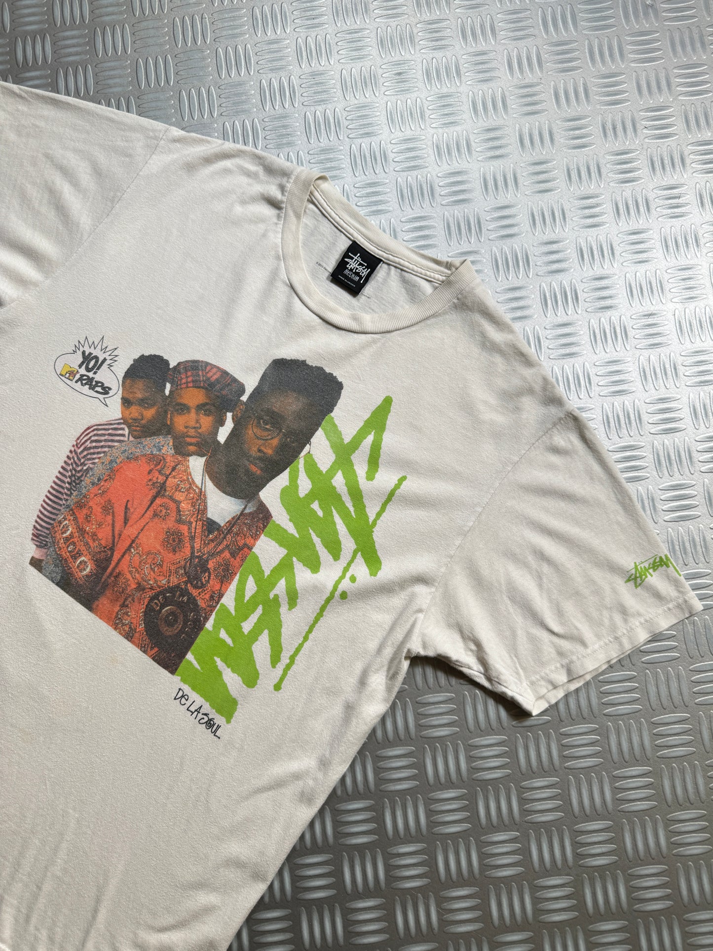 Early 2000's Stüssy Mo Raps Tee - Medium