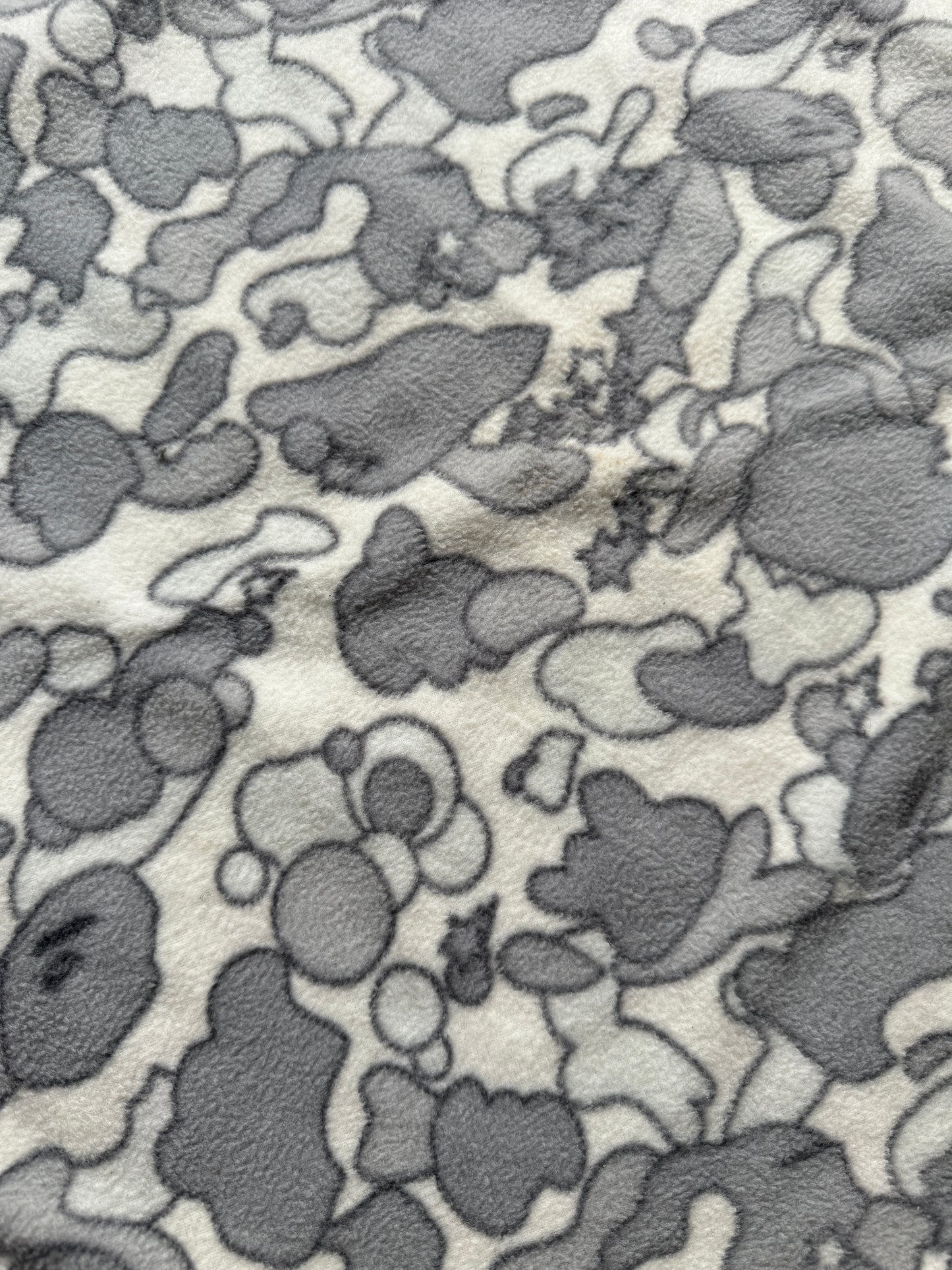 Early 2000's Bape Arctic Camo Fleece Scarf