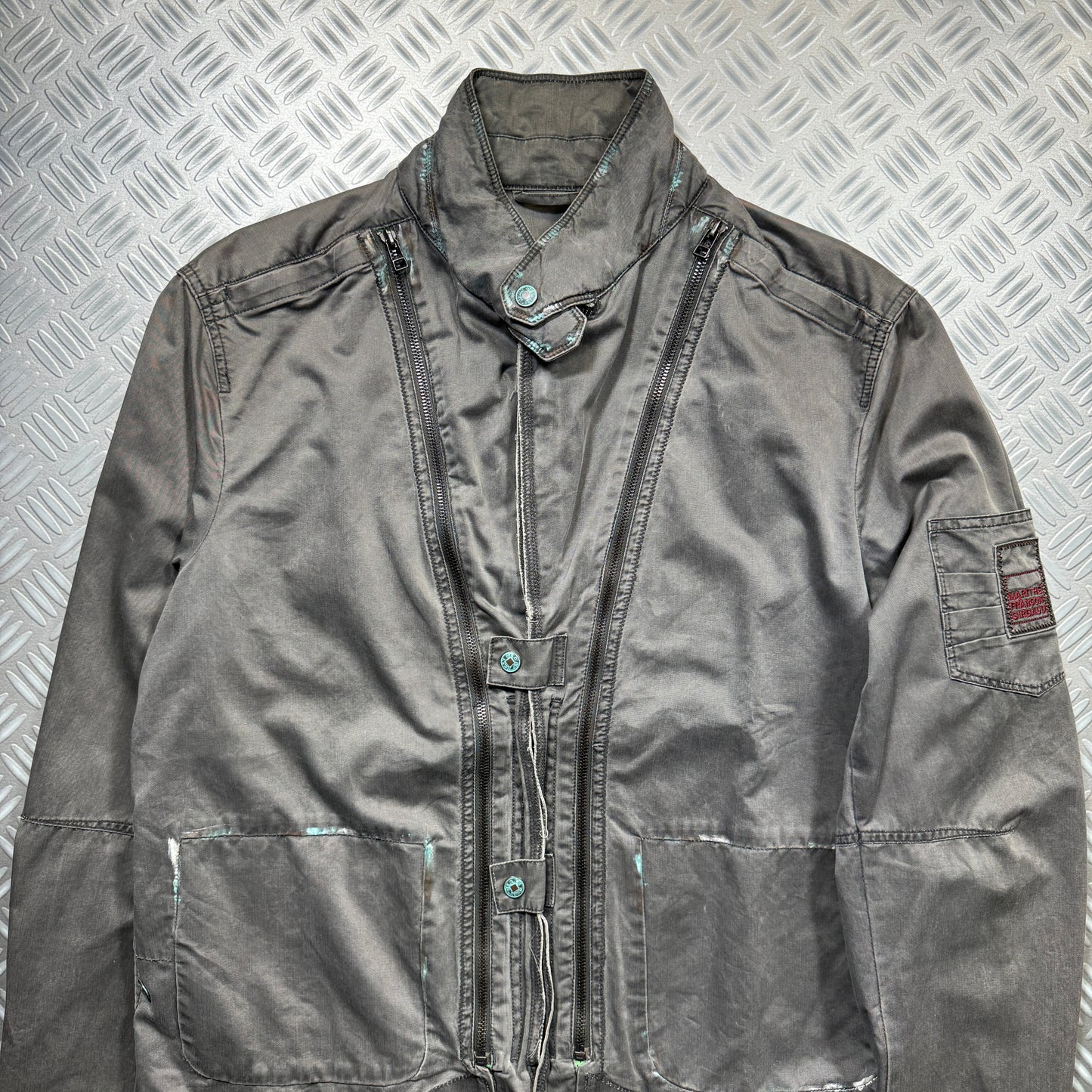Marithé+François Girbaud Concealed Pocket Technical Jacket - Medium