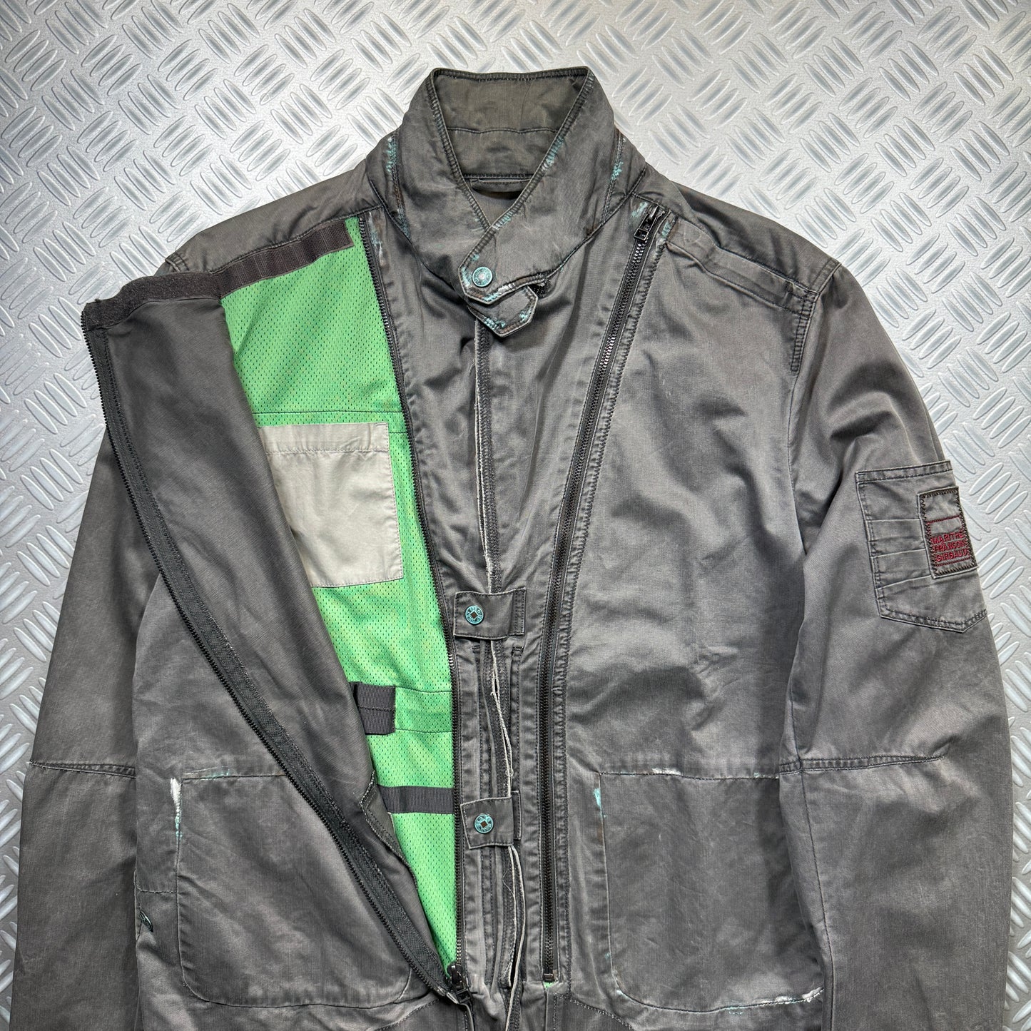 Marithé+François Girbaud Concealed Pocket Technical Jacket - Medium