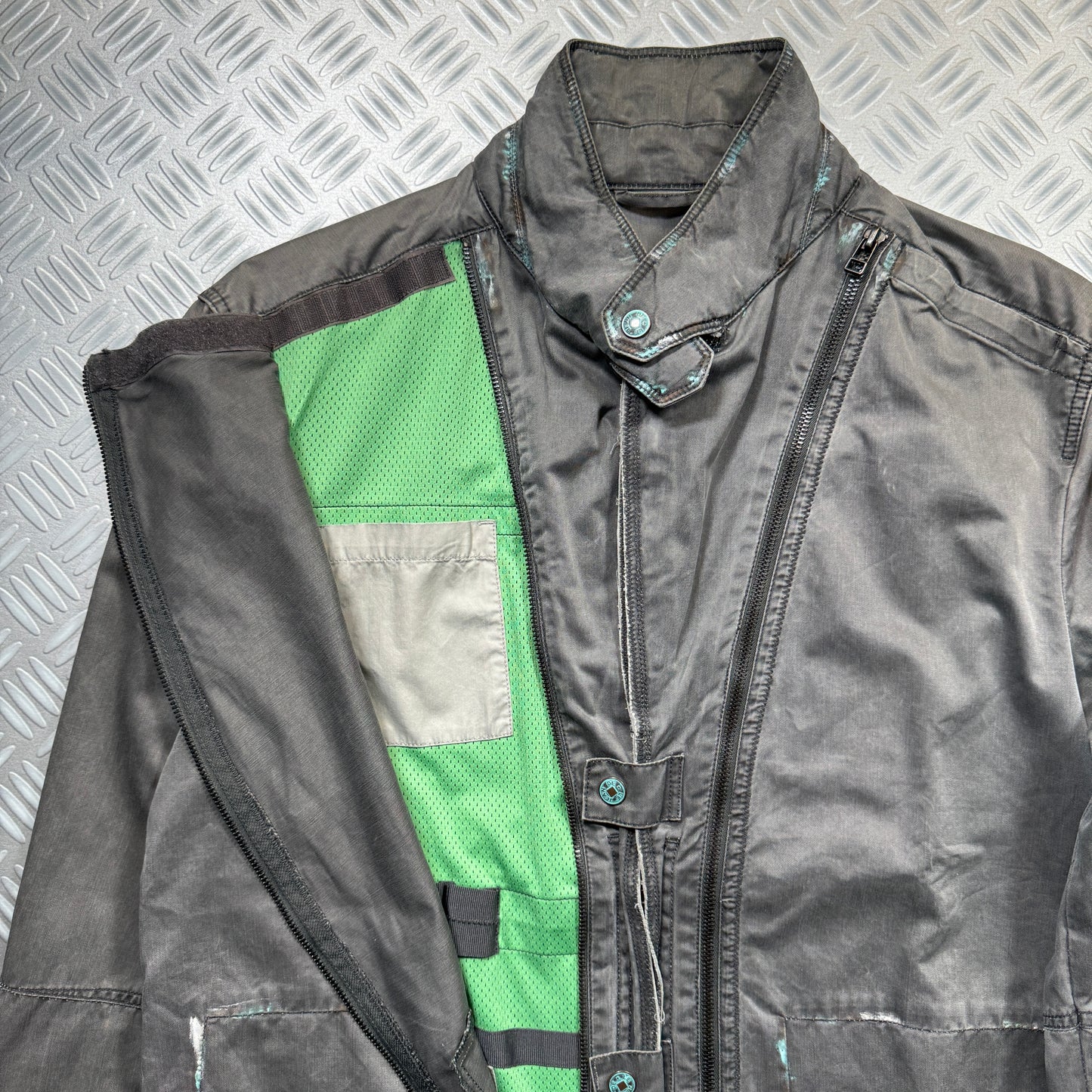 Marithé+François Girbaud Concealed Pocket Technical Jacket - Medium