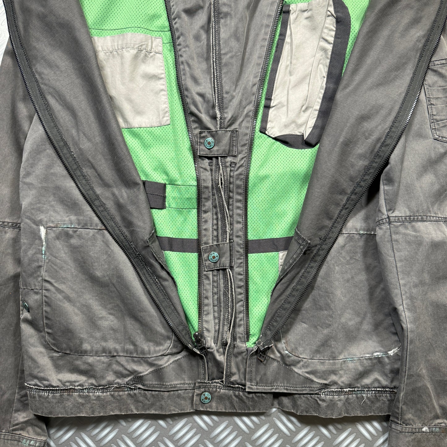 Marithé+François Girbaud Concealed Pocket Technical Jacket - Medium