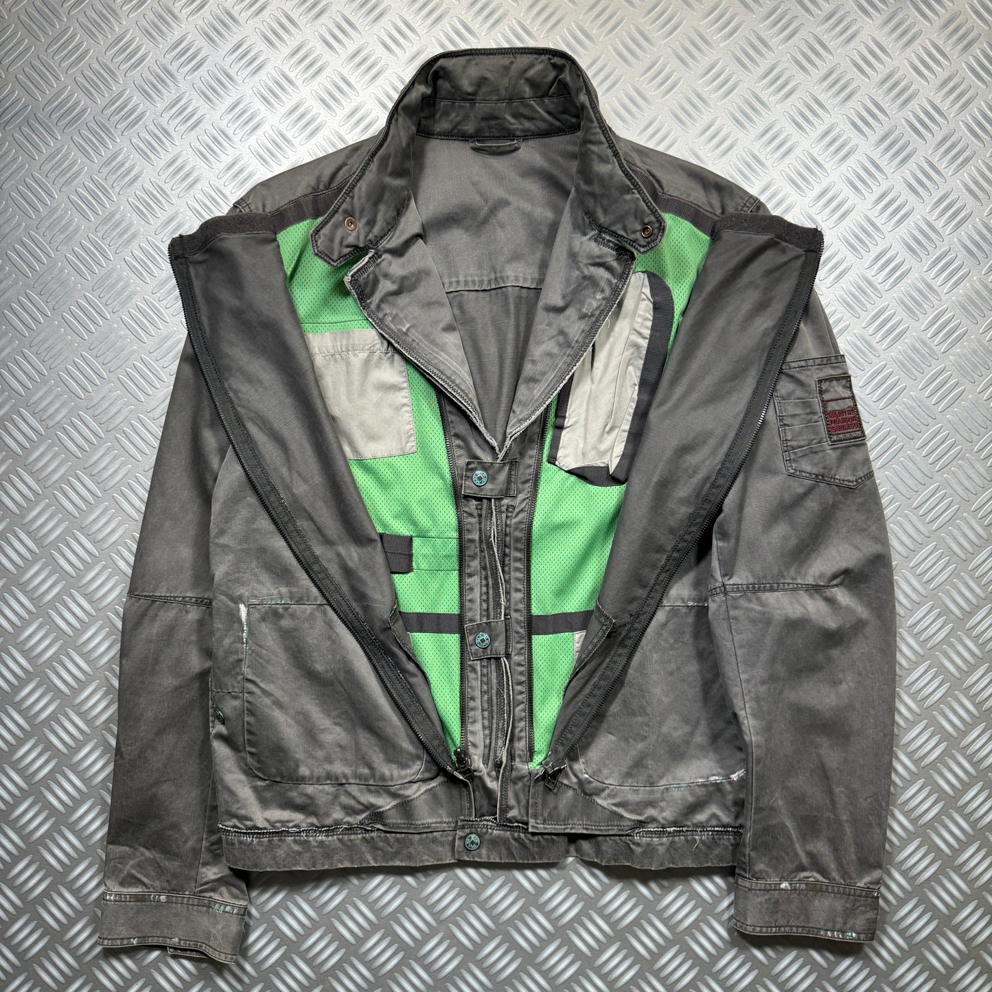 Marithé+François Girbaud Concealed Pocket Technical Jacket - Medium