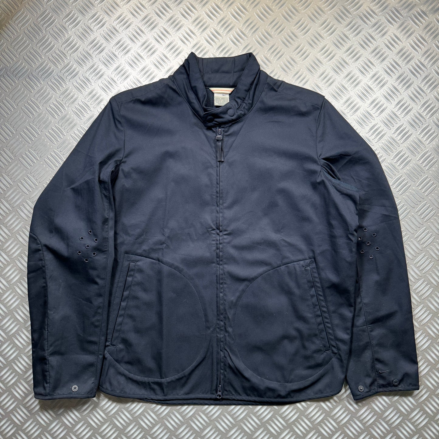 Nike Mini Swoosh Midnight Navy Ventilation Jacket - Large