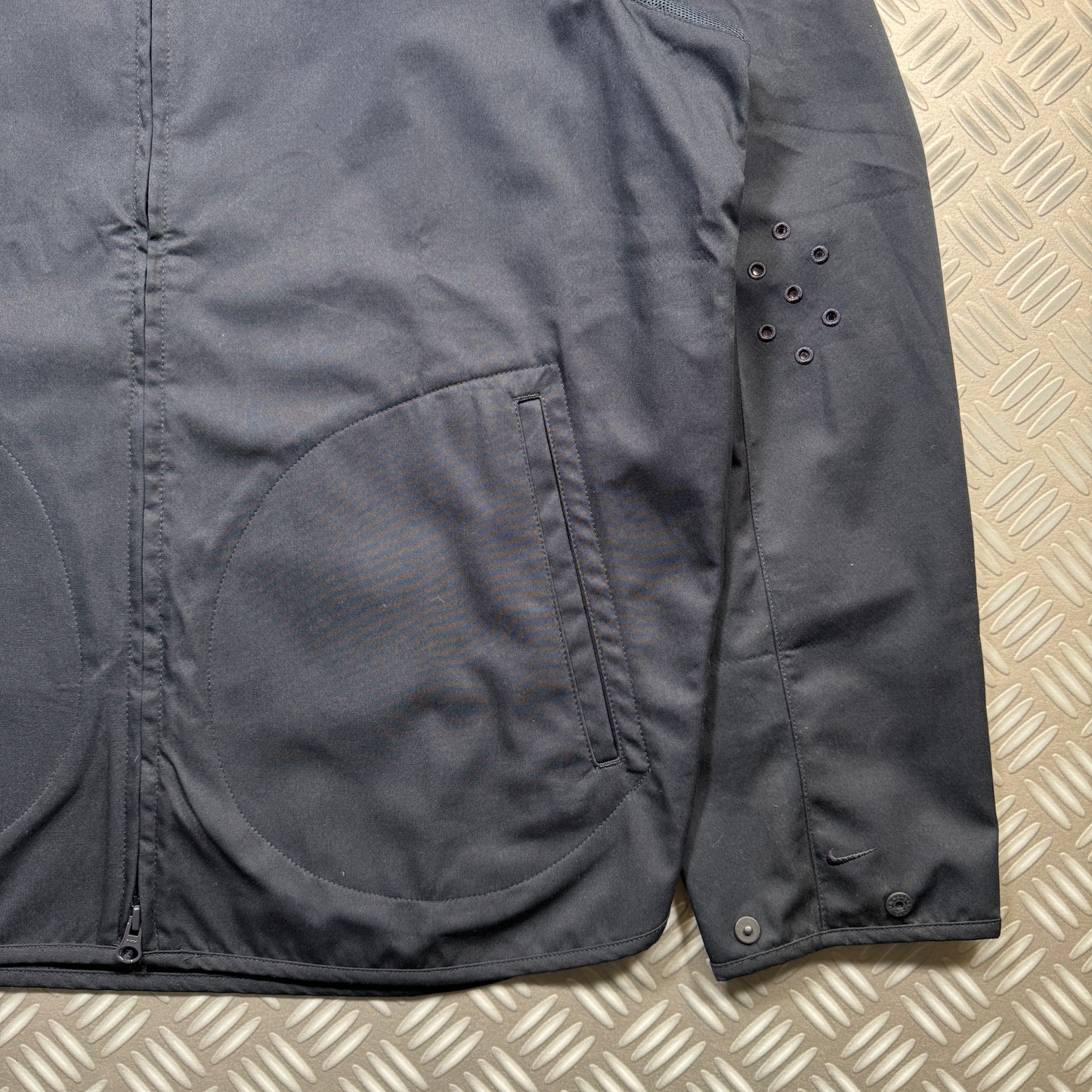 Nike Mini Swoosh Midnight Navy Ventilation Jacket - Large