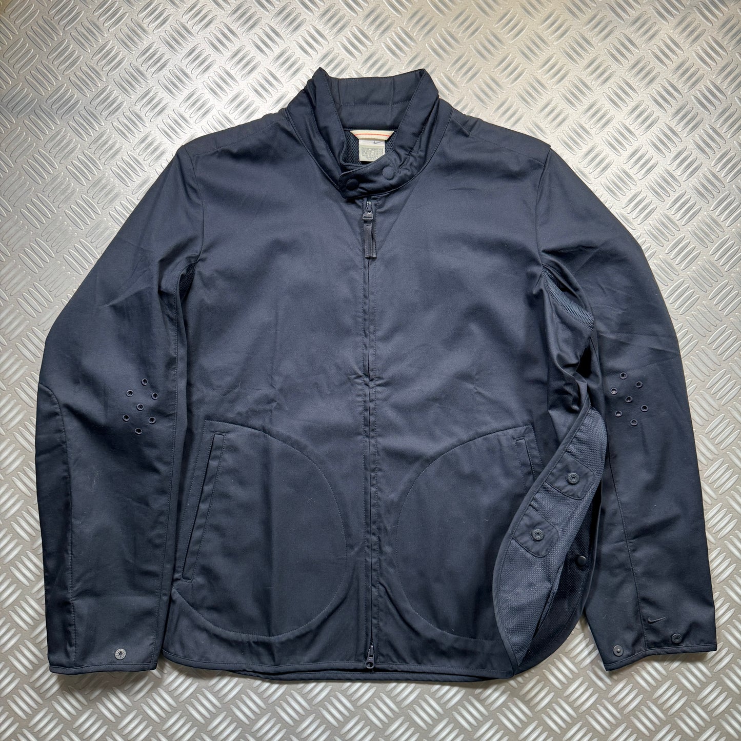 Nike Mini Swoosh Midnight Navy Ventilation Jacket - Large