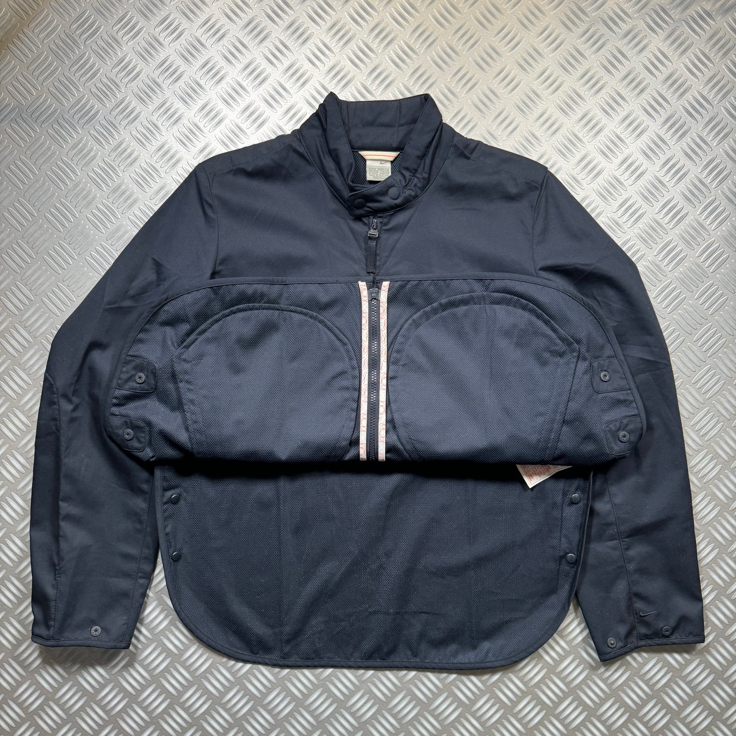 Nike Mini Swoosh Midnight Navy Ventilation Jacket - Large
