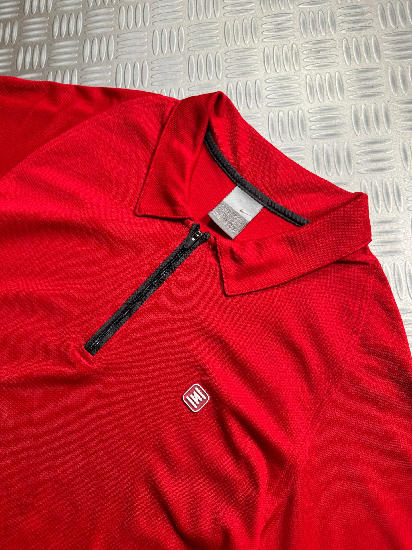 Early 2000's Nike Shox Panelled Polo - Small