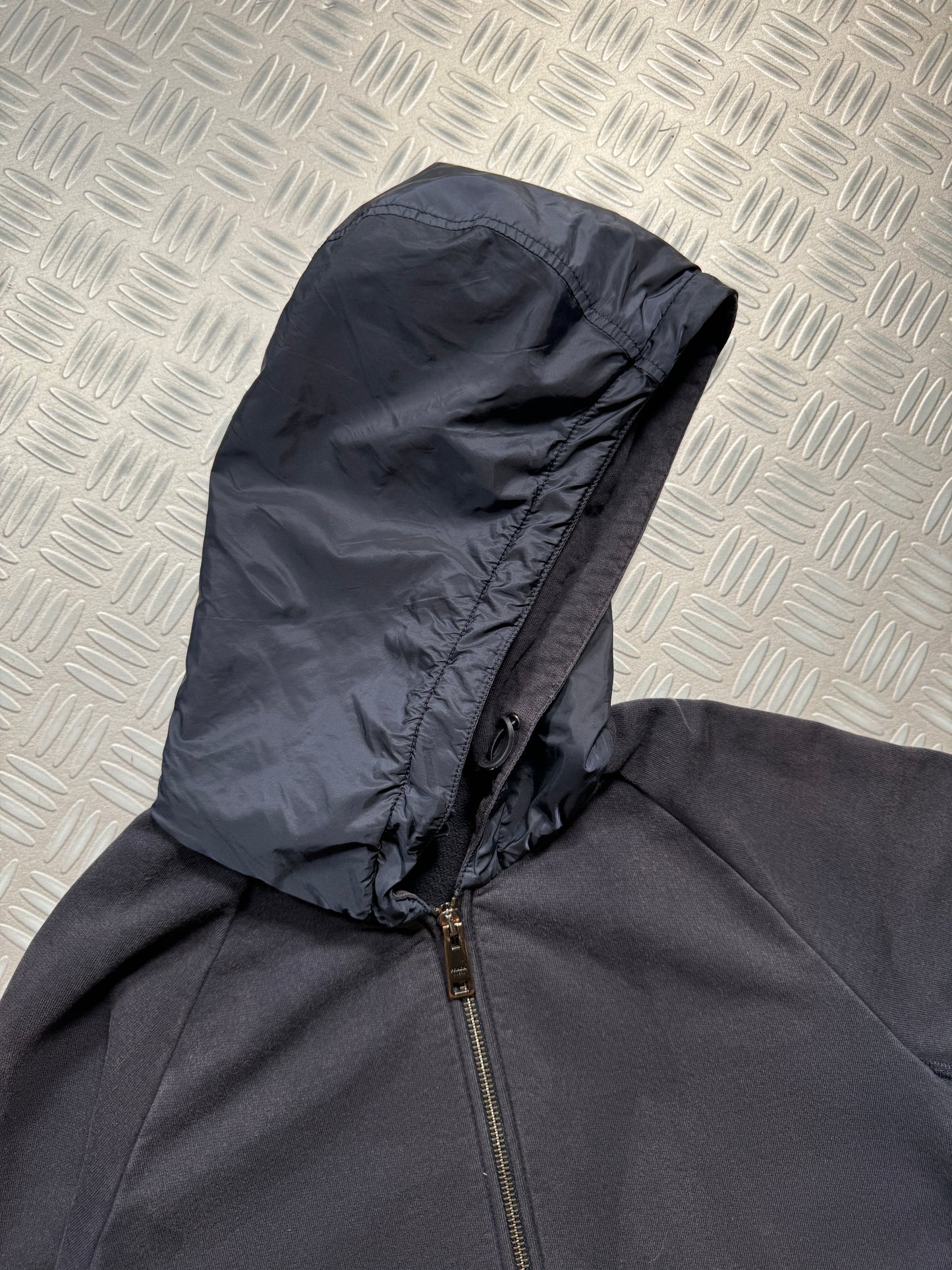 Early 2000's Prada Sport Nylon Hood Zip Up - Large