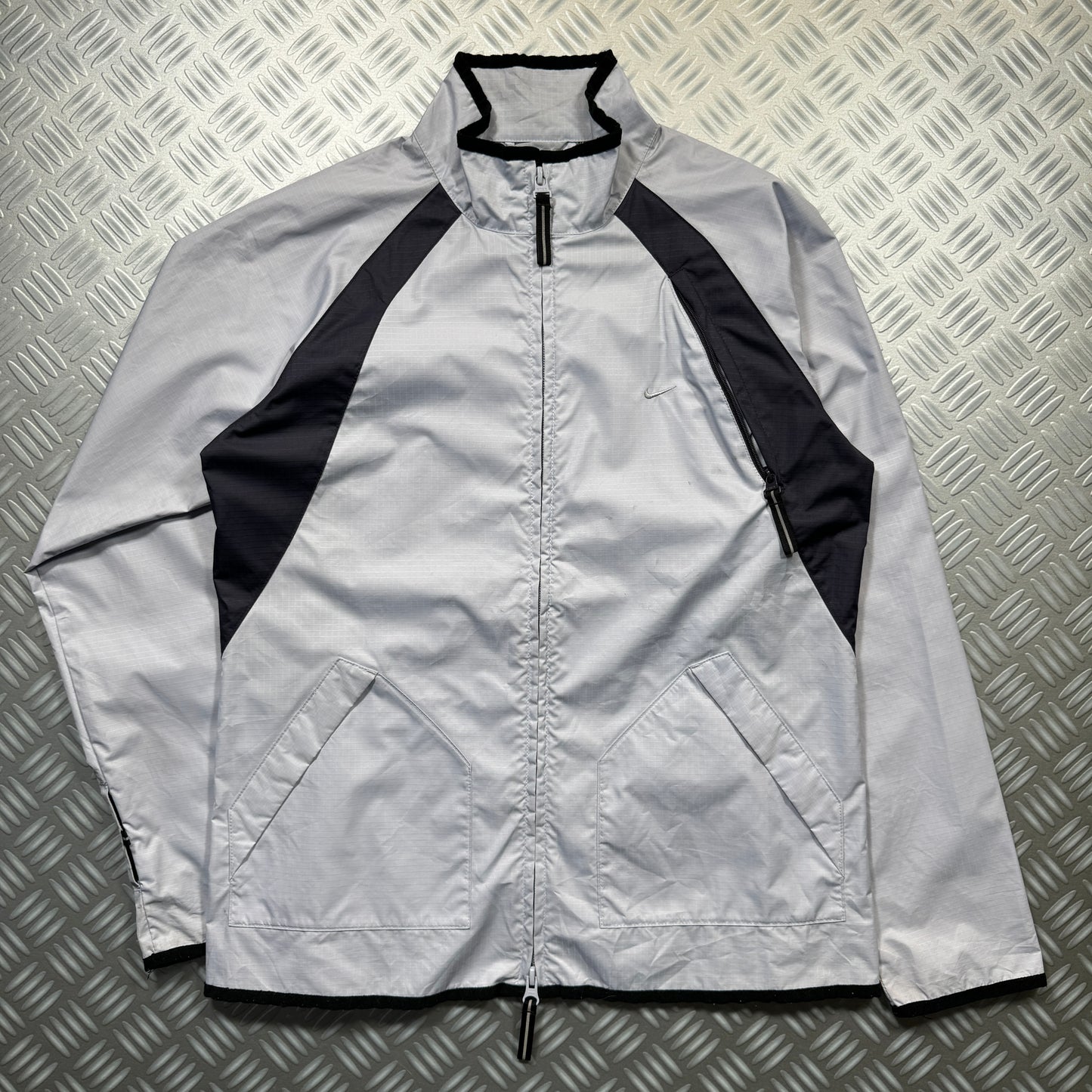 Nike Nylon Lilac Track Jacket
