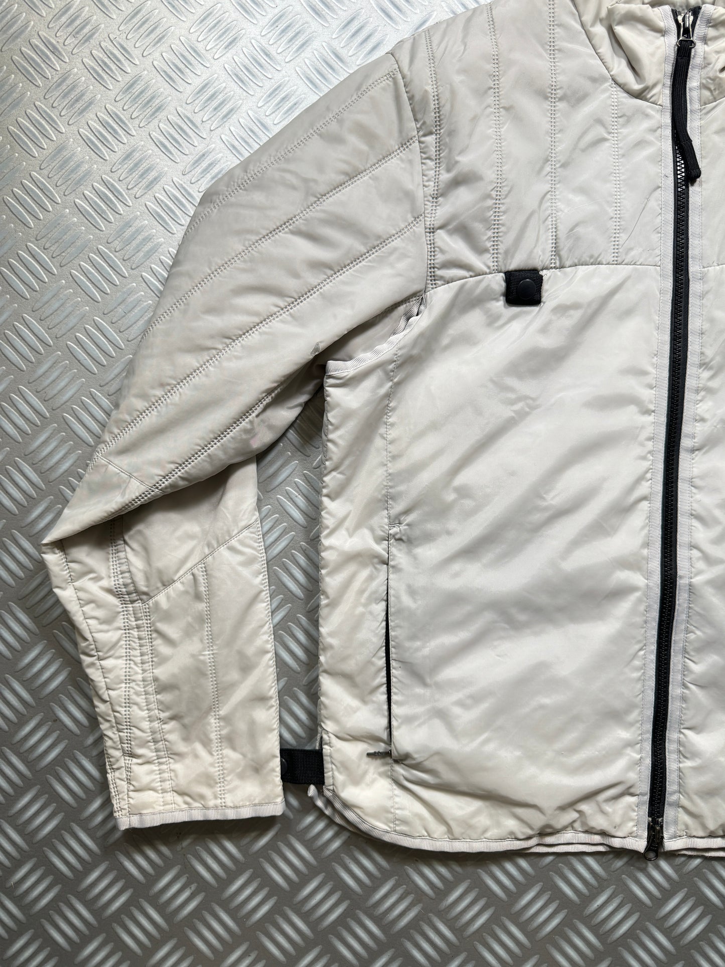Early 2000's Nike Morse Code Padded Jacket