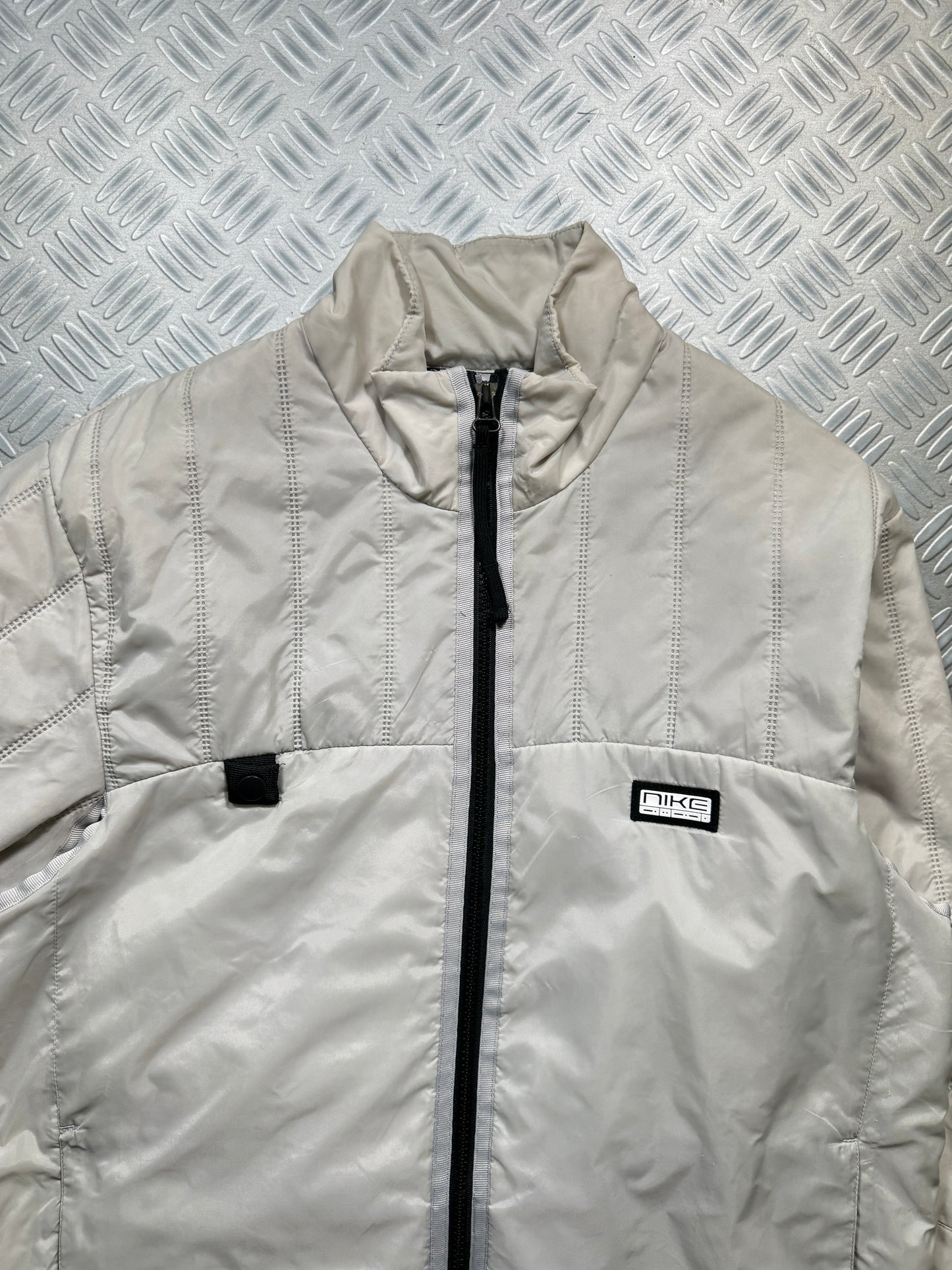 Early 2000's Nike Morse Code Padded Jacket