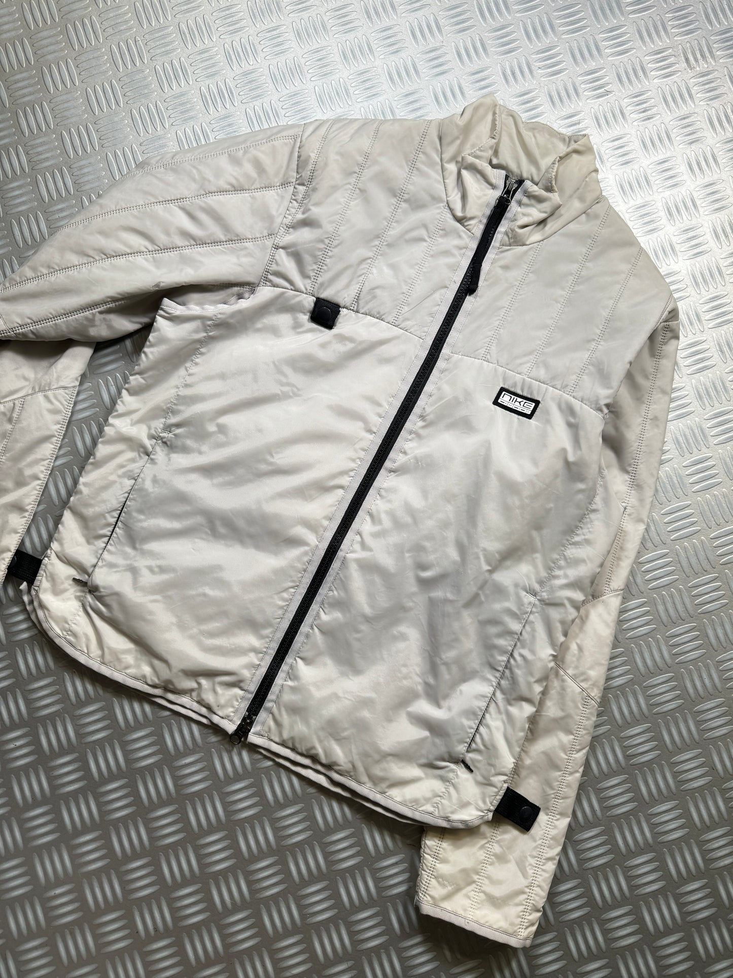 Early 2000's Nike Morse Code Padded Jacket