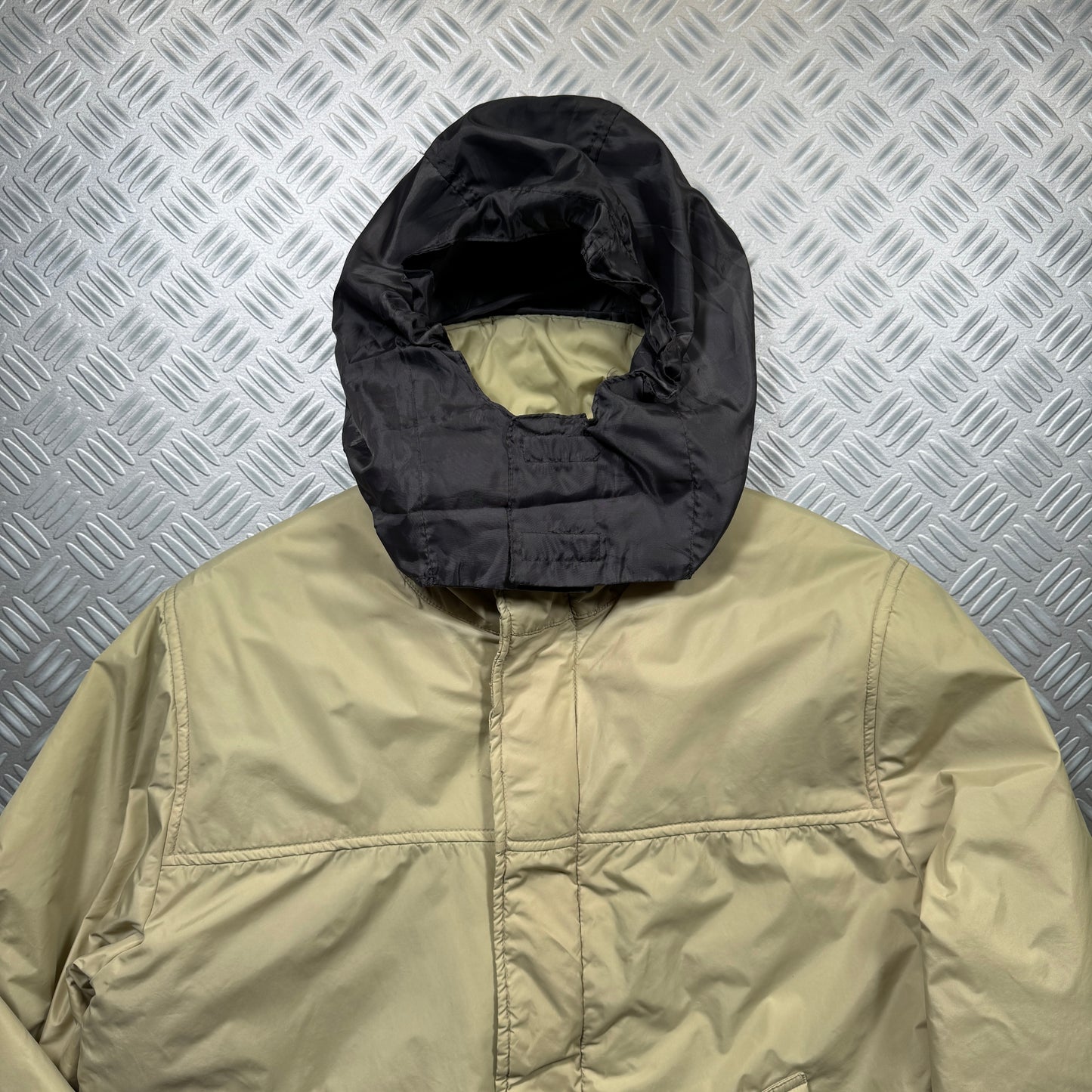 Early 2000's Prada Sport Padded Fur-Lined Jacket - Medium / Large