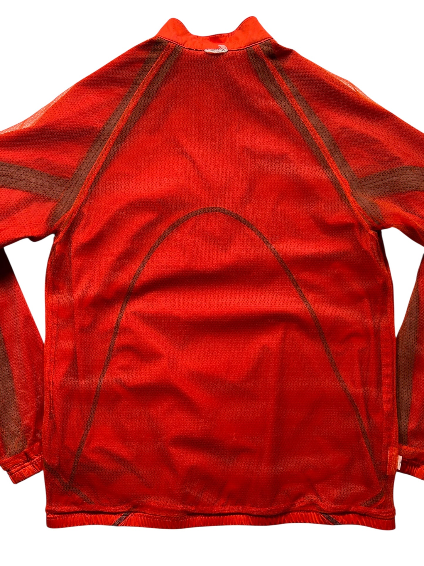 SS03’ Nike Mobius Bright Orange Articulated 1/4 Zip Jacket