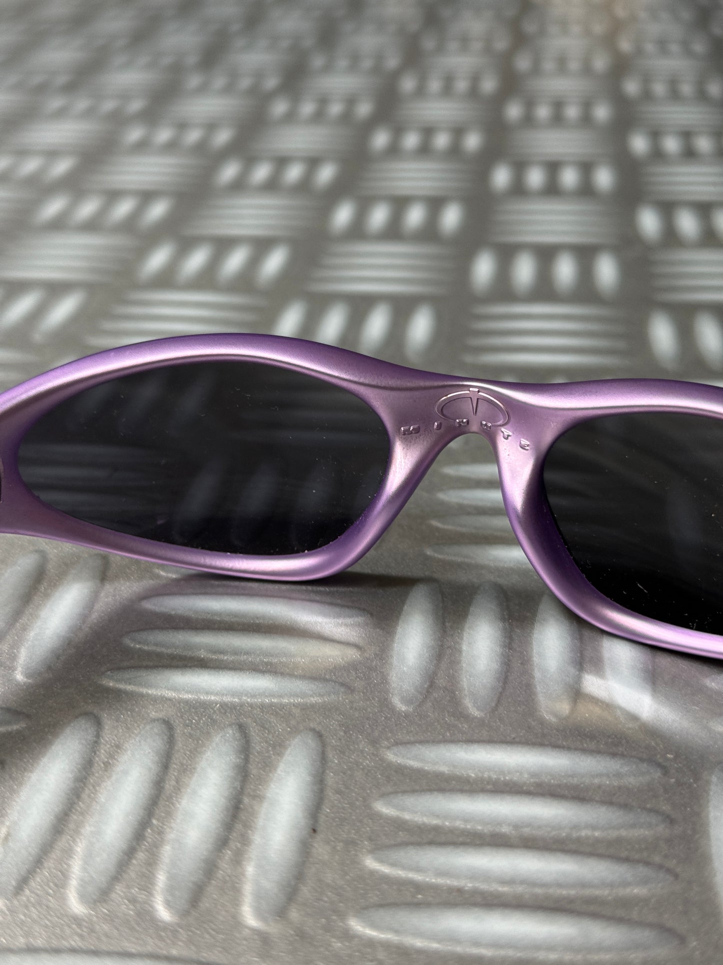 1990's Oakley Minute Purple Sunglasses