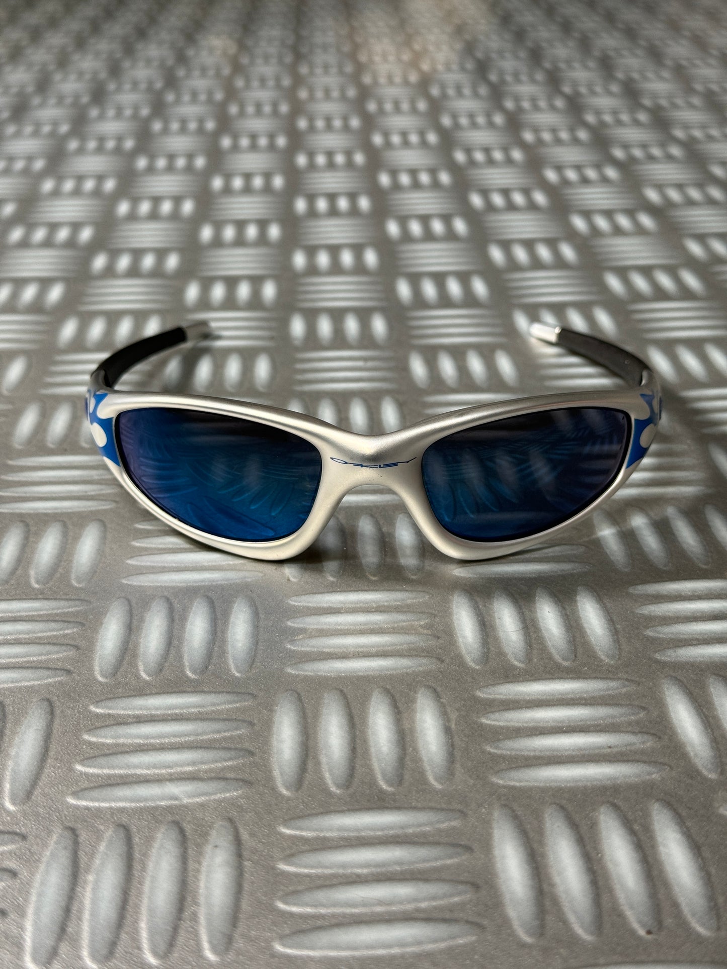 Early 2000’s Oakley Flame FMJ Straight Jacket Sunglasses