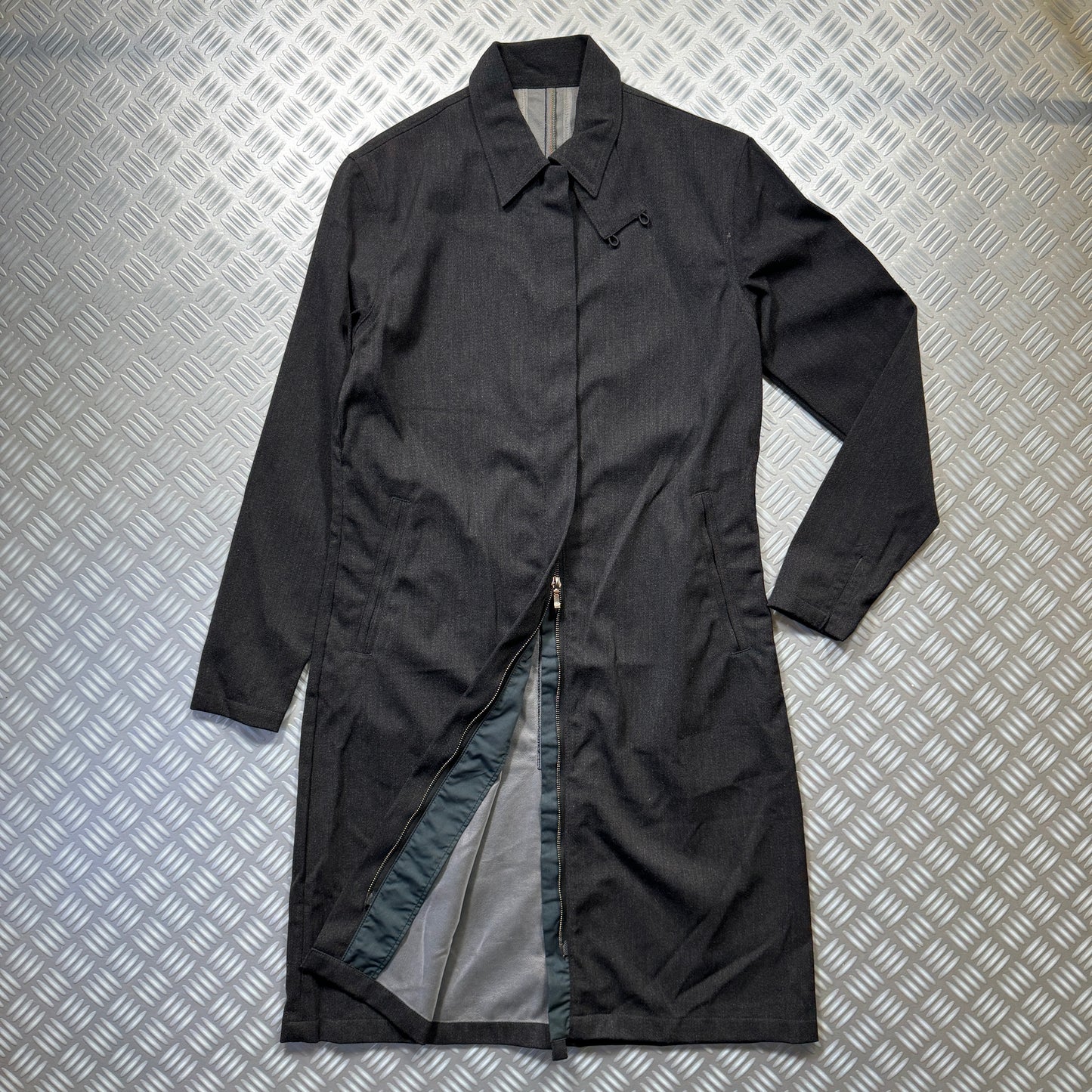 Late 1990's Maharishi Loro Piana Wool Long Coat - Womens 6-8