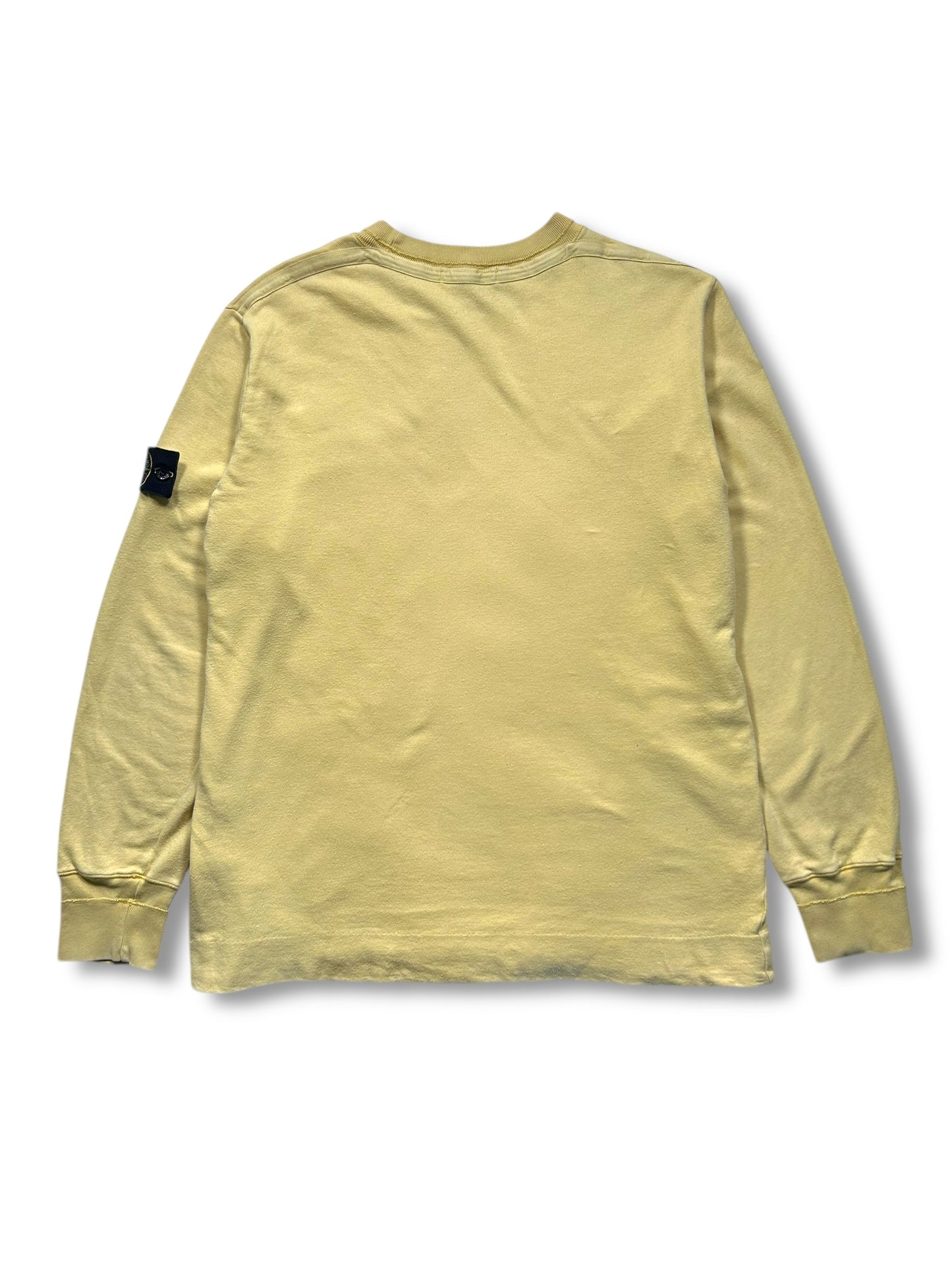 Early 2000's Stone Island Light Yellow Crewneck