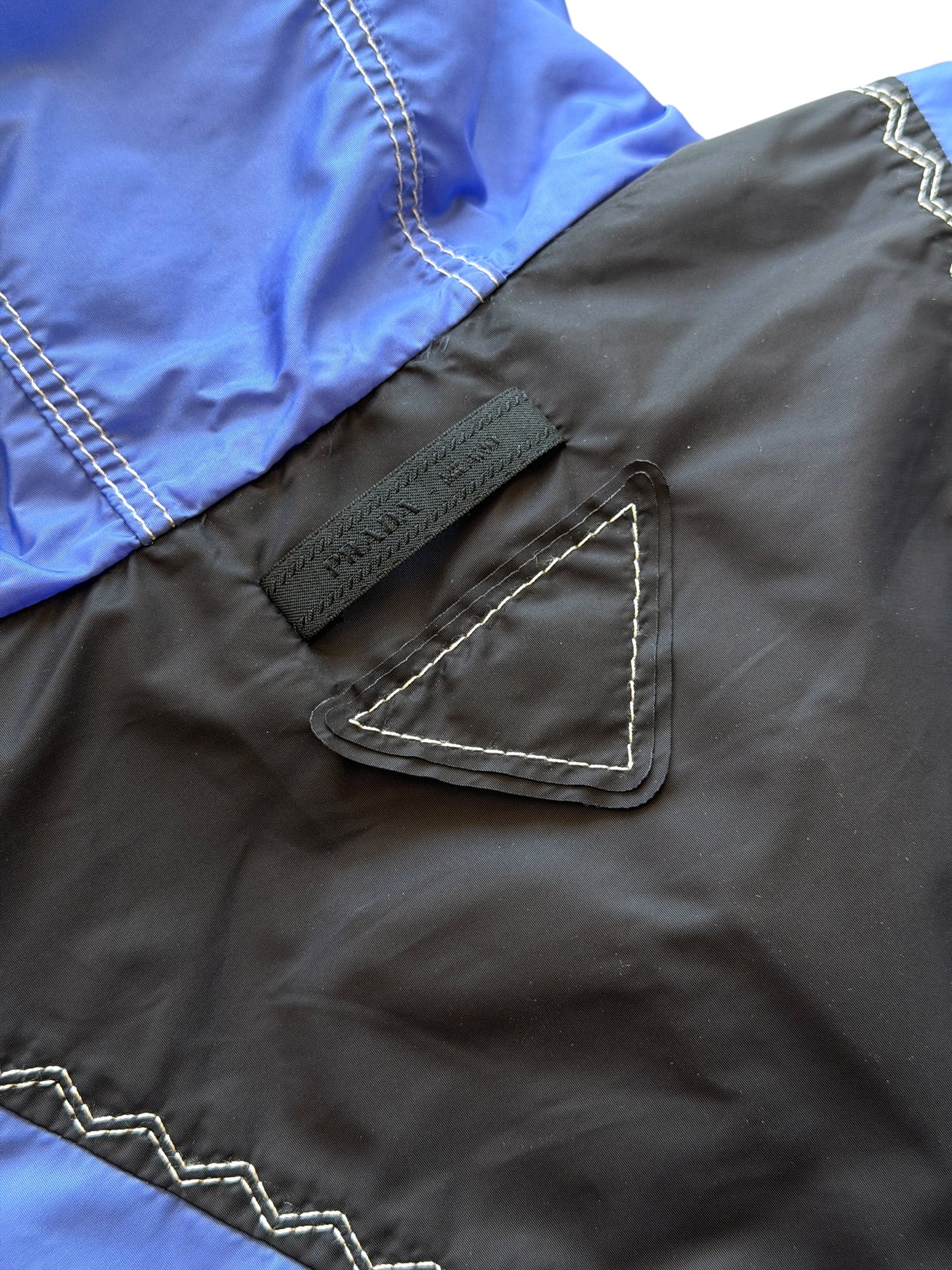 SS17' Prada Milano Technical Panelled Nylon Jacket