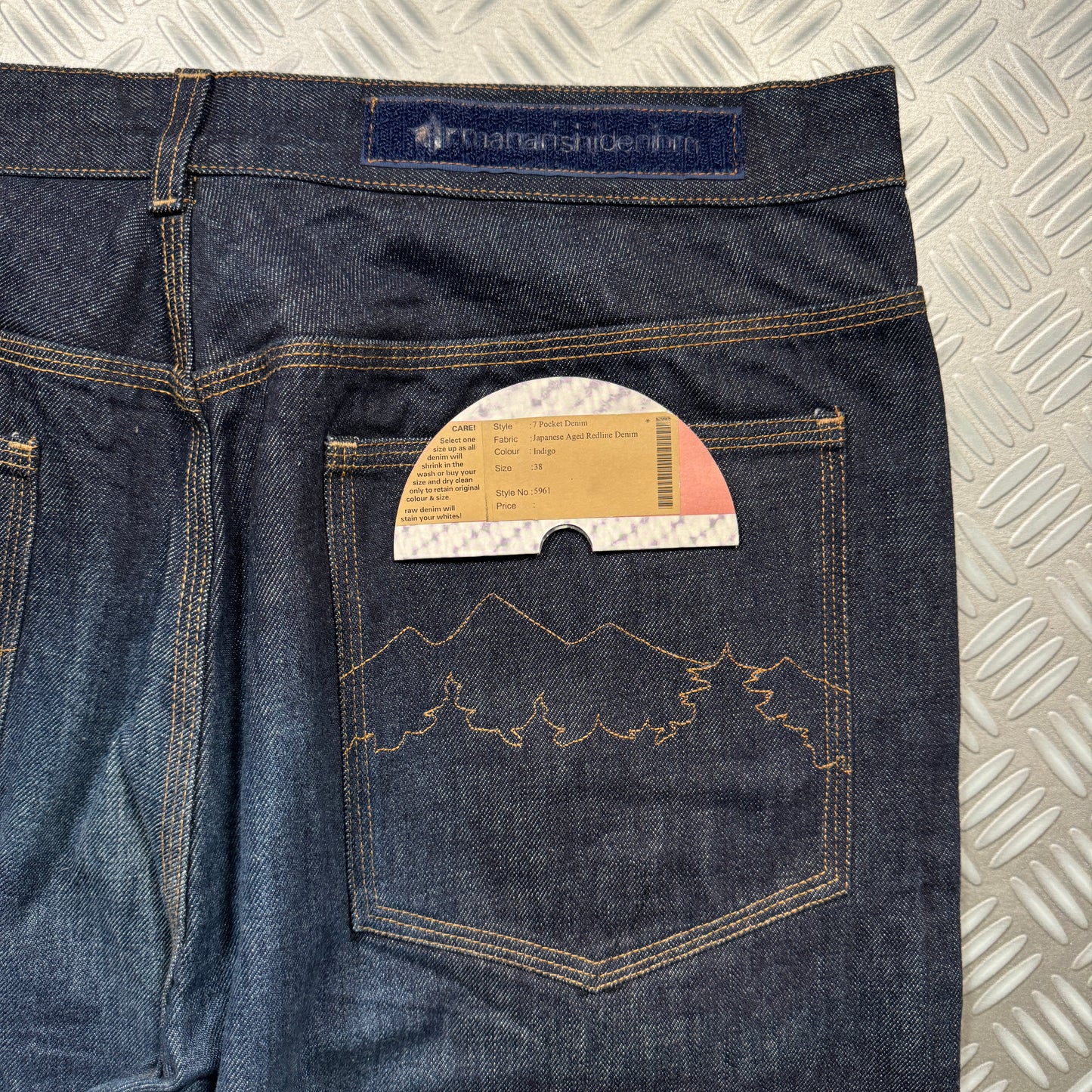 Maharishi Japanese Aged Redline Selvedge Denim - 38" Waist