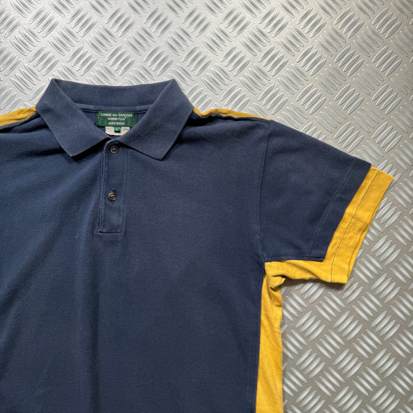 Comme Des Garcons Overlay Polo Shirt - Small