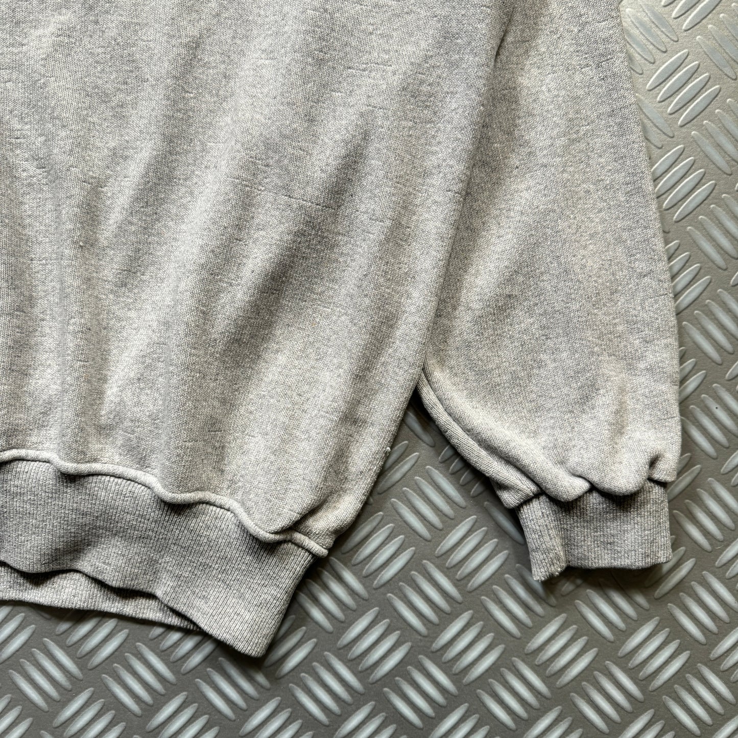 Early 90's CP Company Light Grey Spellout Sweater