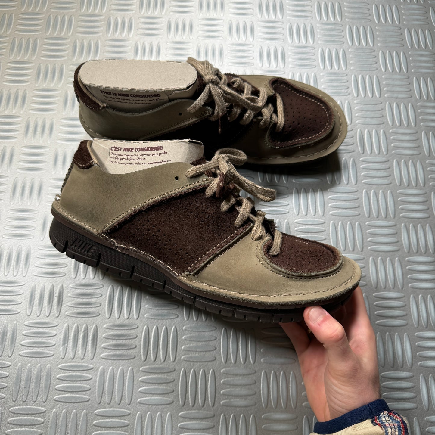 Nike Considered BB Trail Trainers Chocolate Brown - UK8 / US9