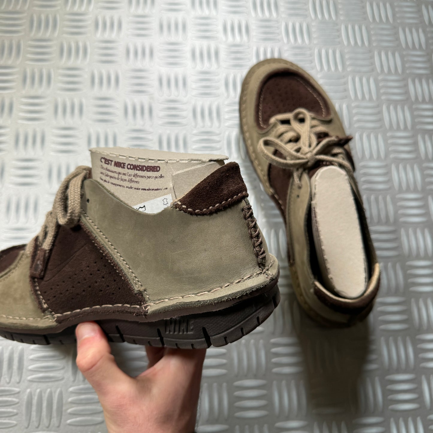 Nike Considered BB Trail Trainers Chocolate Brown - UK8 / US9