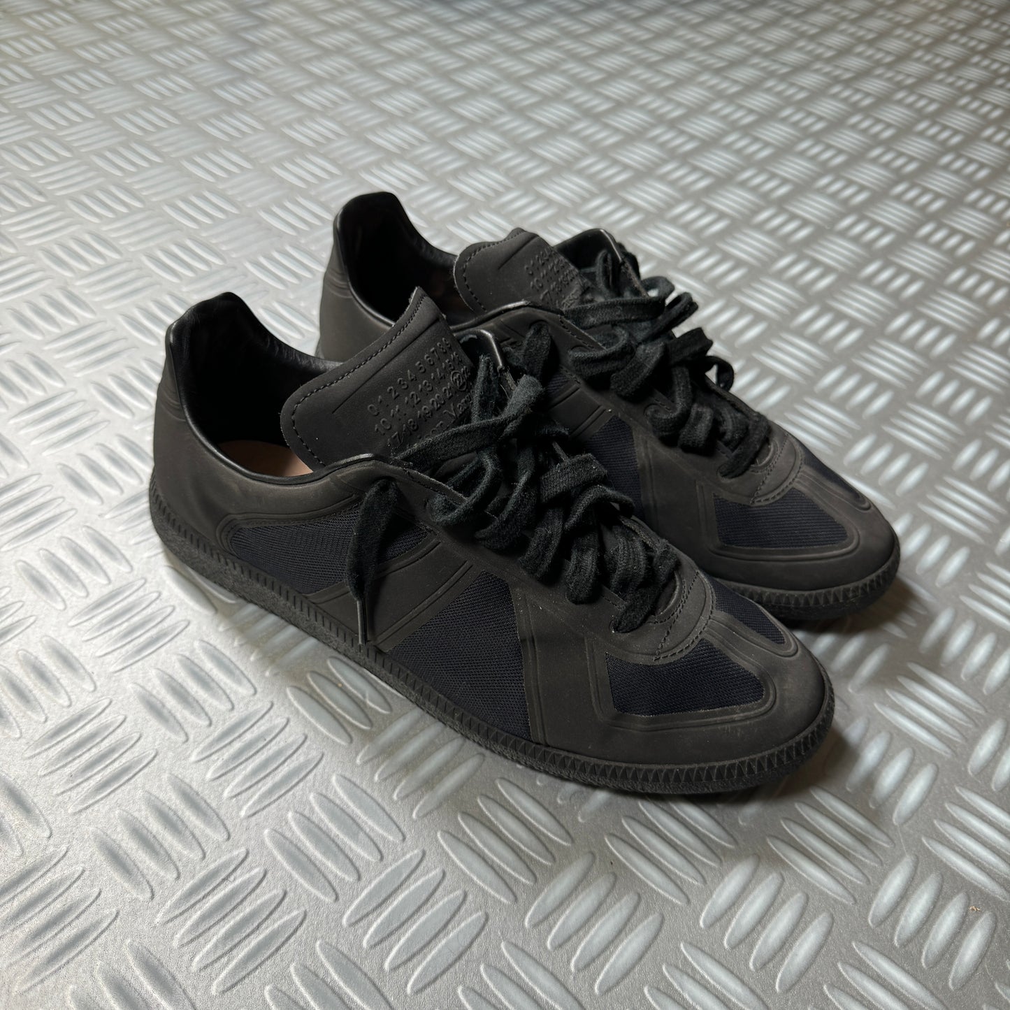Maison Martin Margiela 'Replica" Midnight Navy Trainers - UK7 / US8