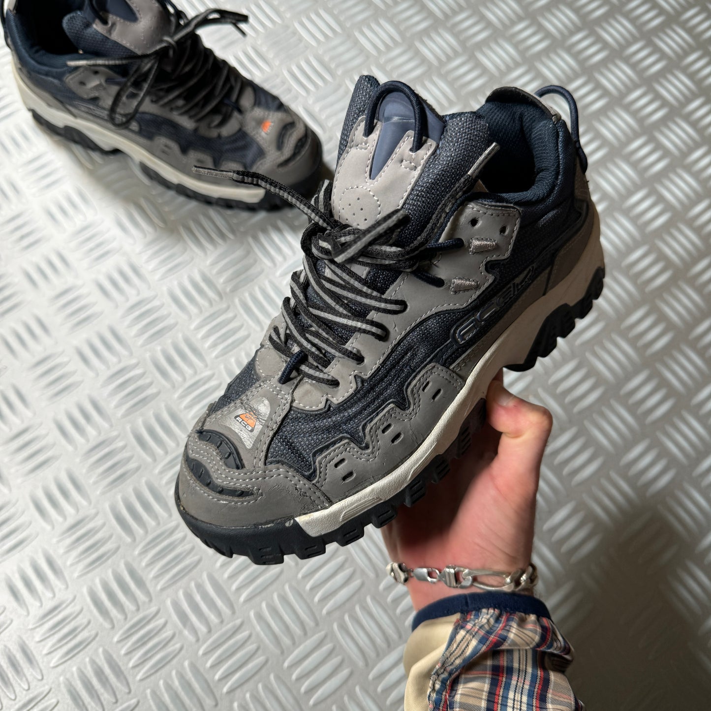 Nike ACG Trail Trainers Navy/Grey - UK5 / US5.5