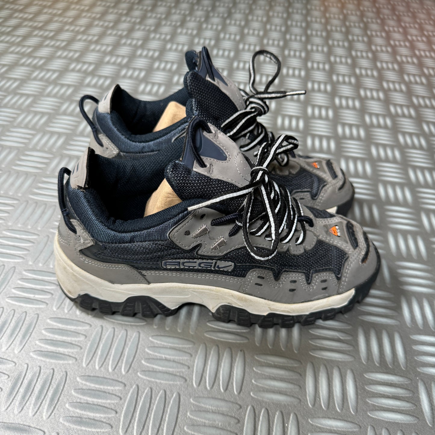 Nike ACG Trail Trainers Navy/Grey - UK5 / US5.5