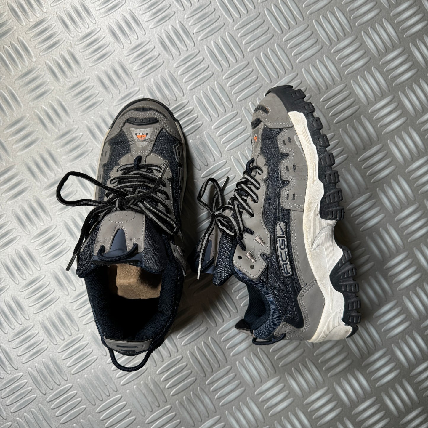 Nike ACG Trail Trainers Navy/Grey - UK5 / US5.5
