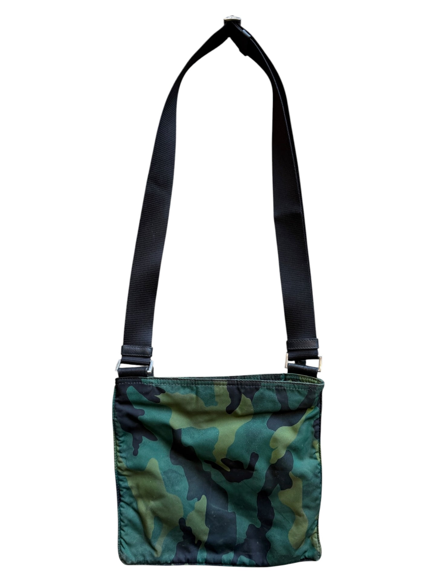 Prada Milano Nylon Camo Sidebag