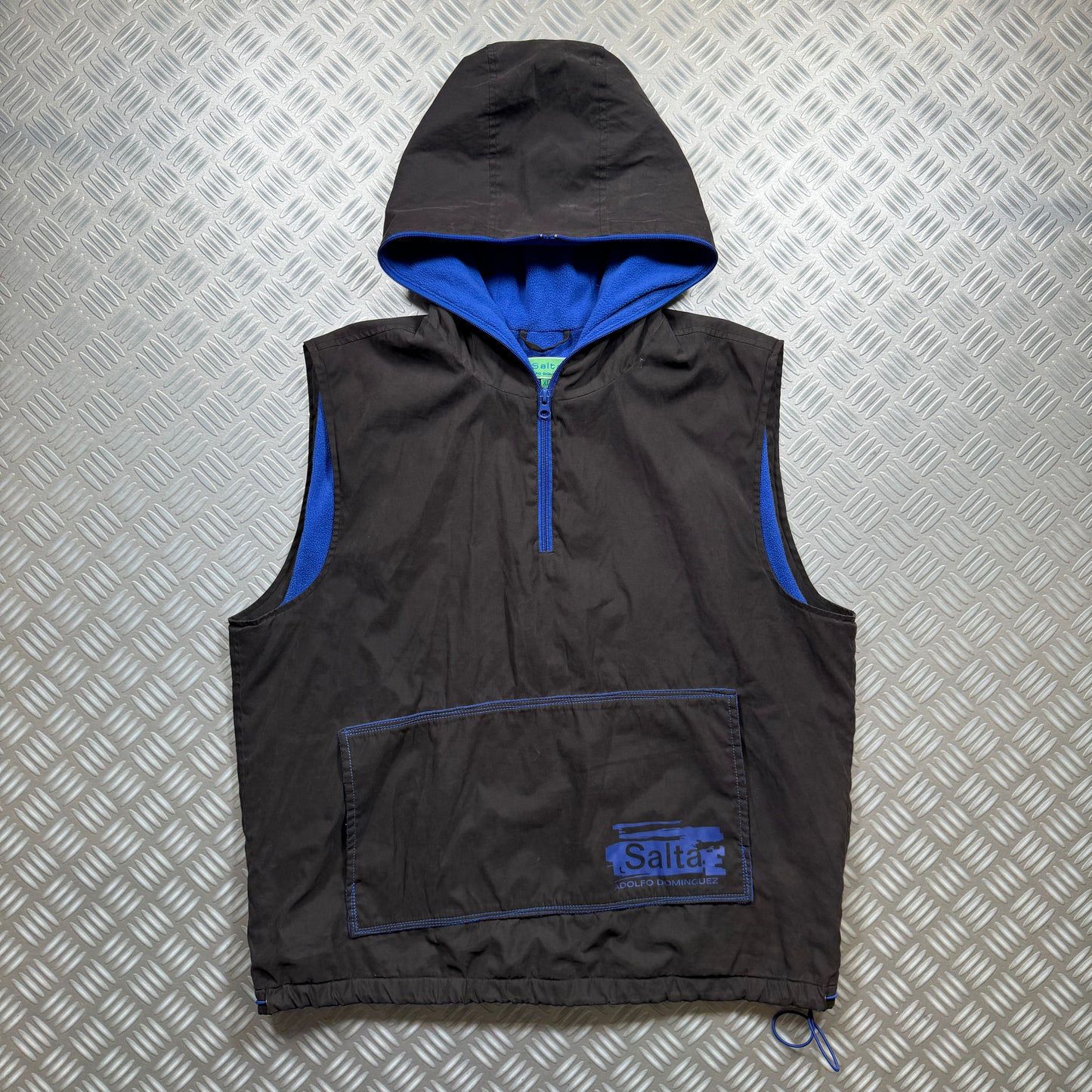 Adolfo Dominguez Hooded Sleeveless Vest
