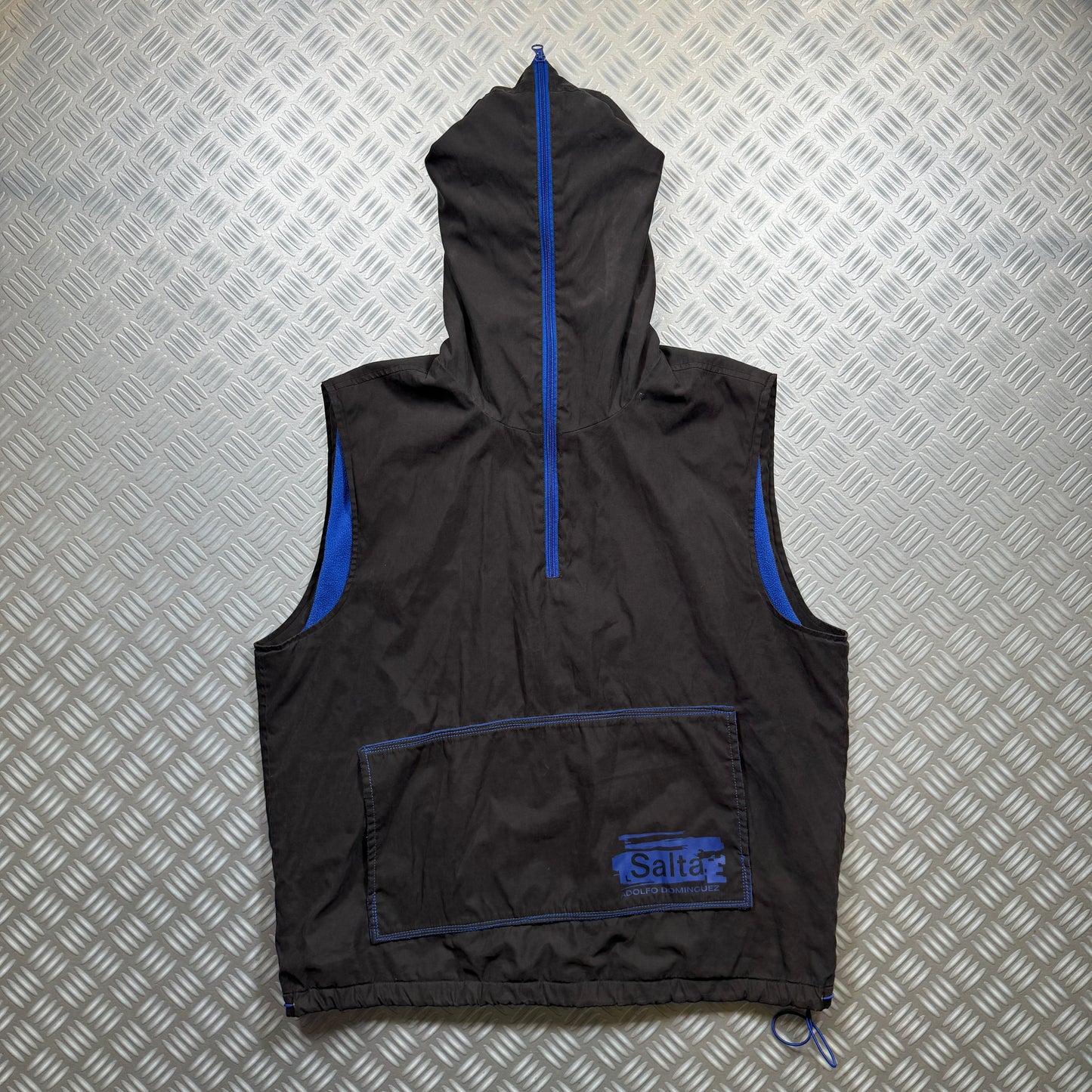 Adolfo Dominguez Hooded Sleeveless Vest