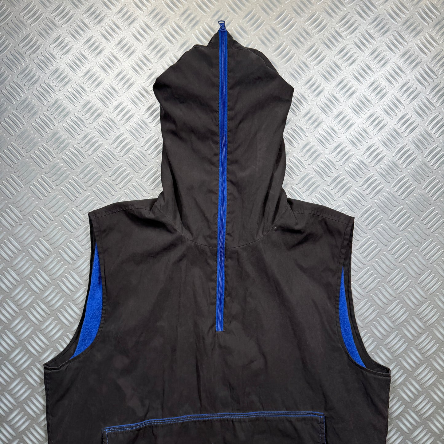 Adolfo Dominguez Hooded Sleeveless Vest