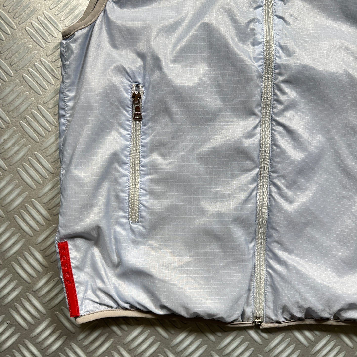 Early 2000's Prada Sport Reversible Nylon Hooded Vest