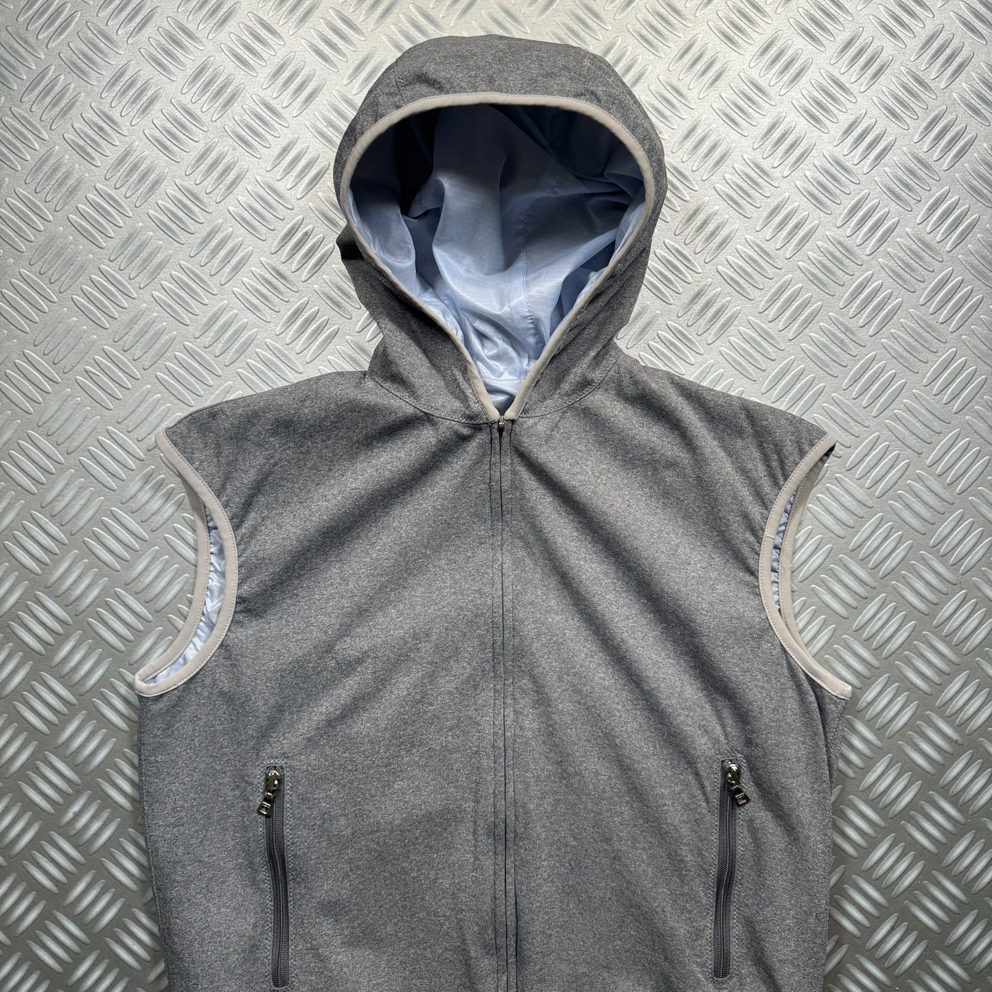 Early 2000's Prada Sport Reversible Nylon Hooded Vest
