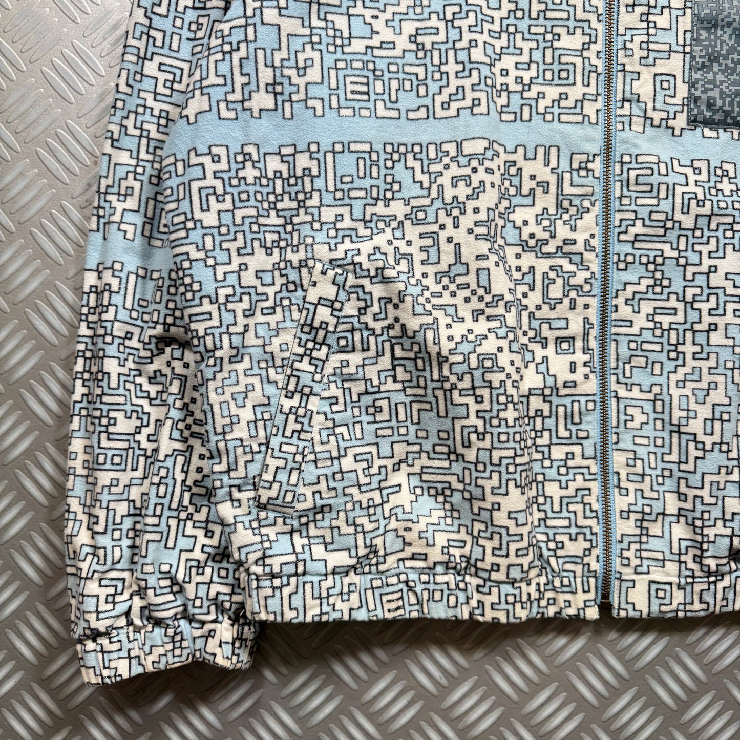 2019 Cav Empt Noise Printed Brushed Cotton Jacket - Medium