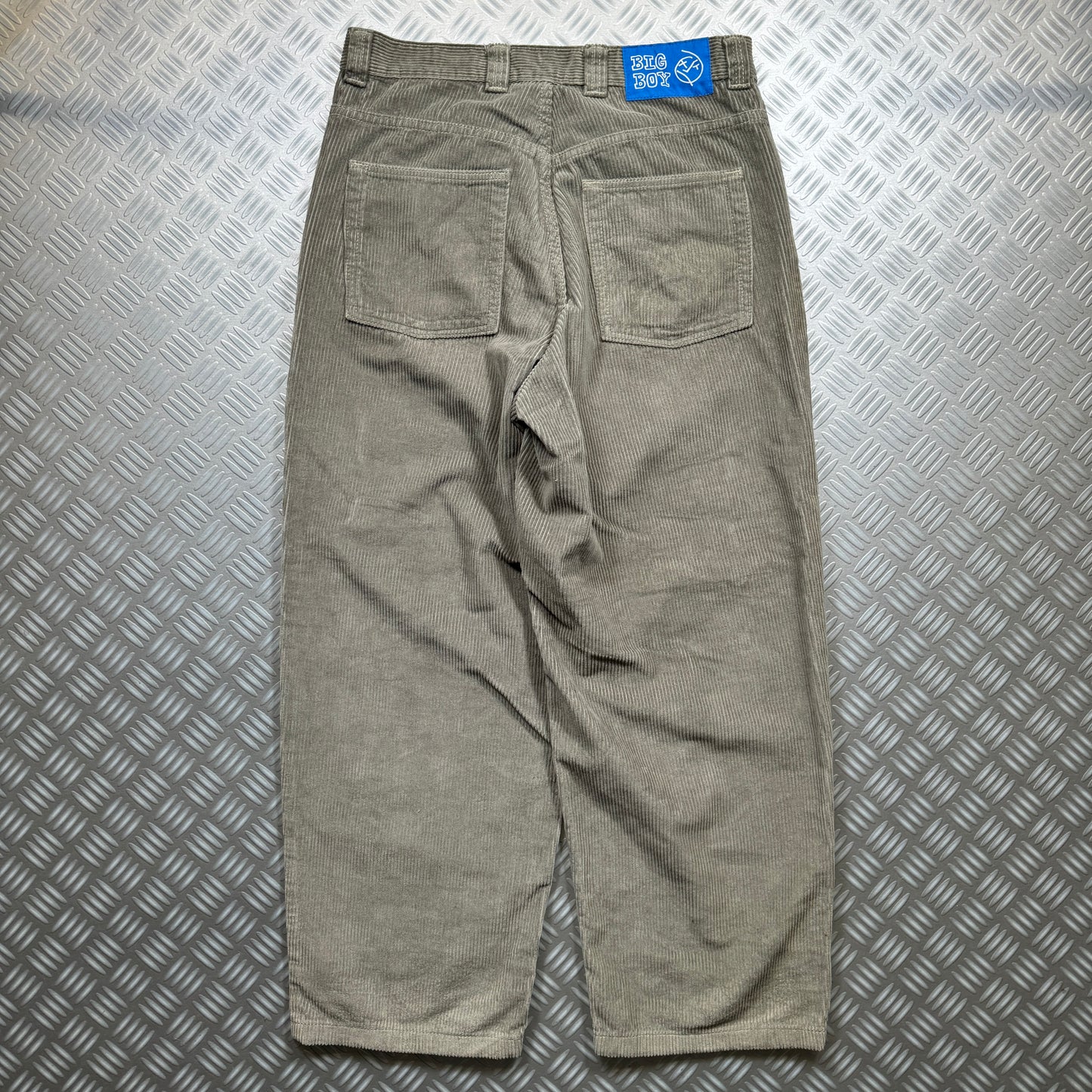 Polar Big Boys Light Grey Cords - Small